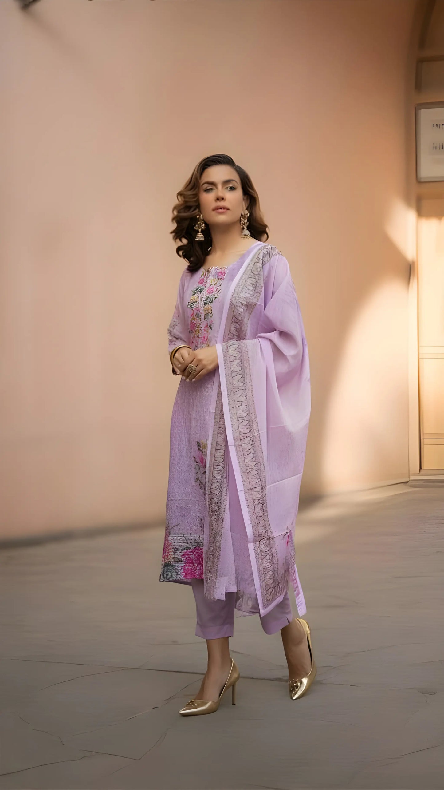 Lavender Gardenia Suit Set