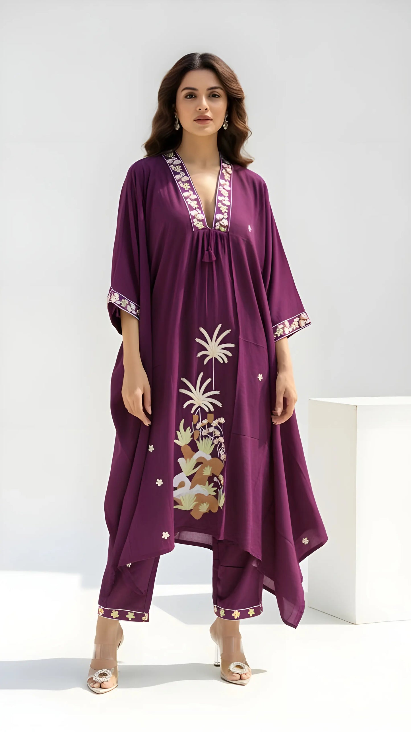 Walnut Midnight Bloom Suit Set