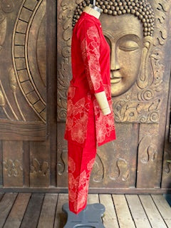 Crimson Garden Coord Set