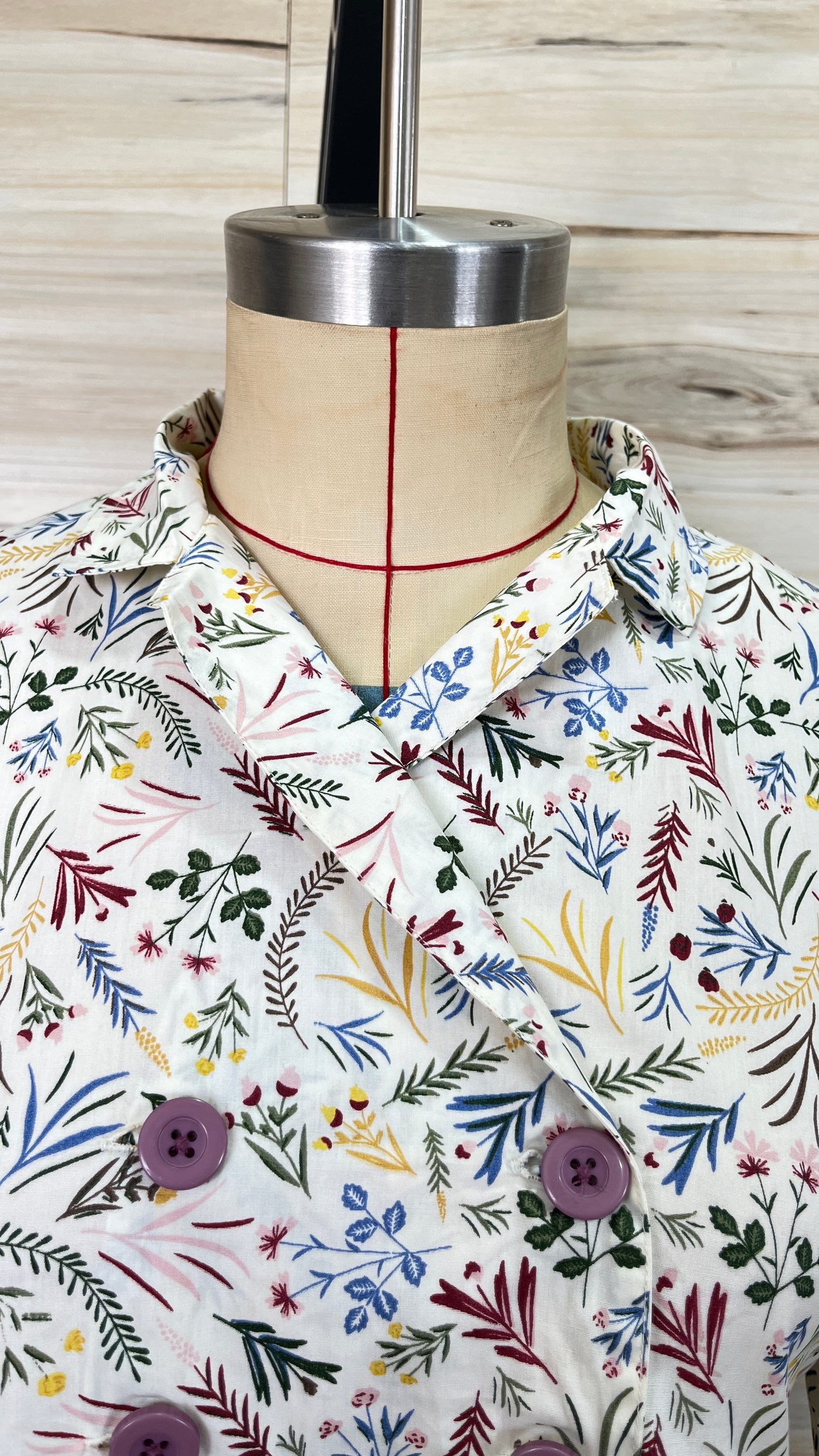 Elegant A-line Floral Dress