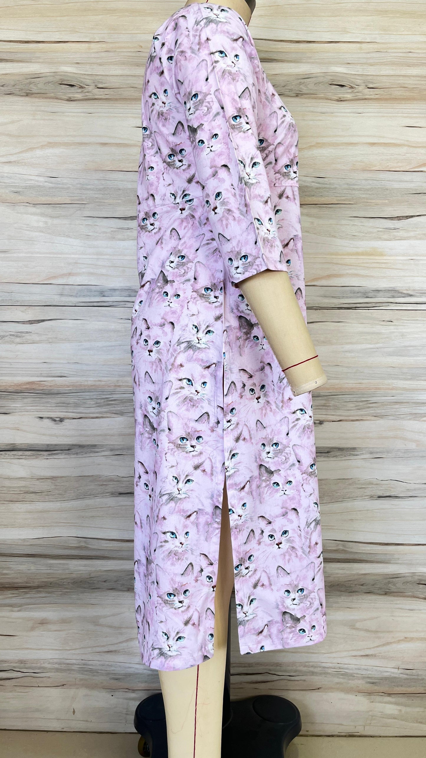 Mauve Cat Slit Kurthi