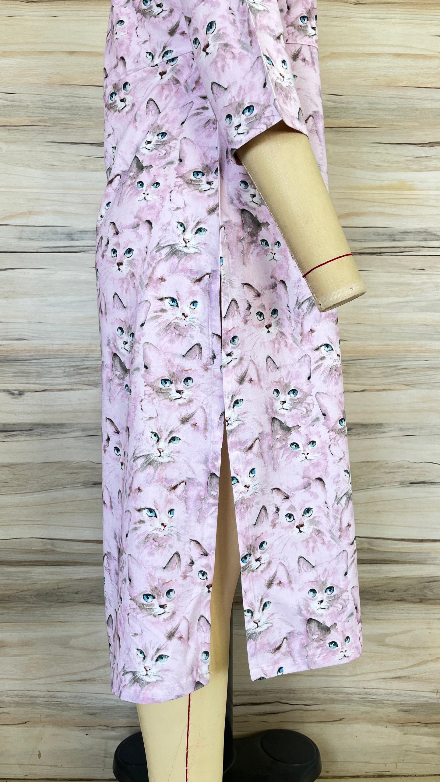 Mauve Cat Slit Kurthi