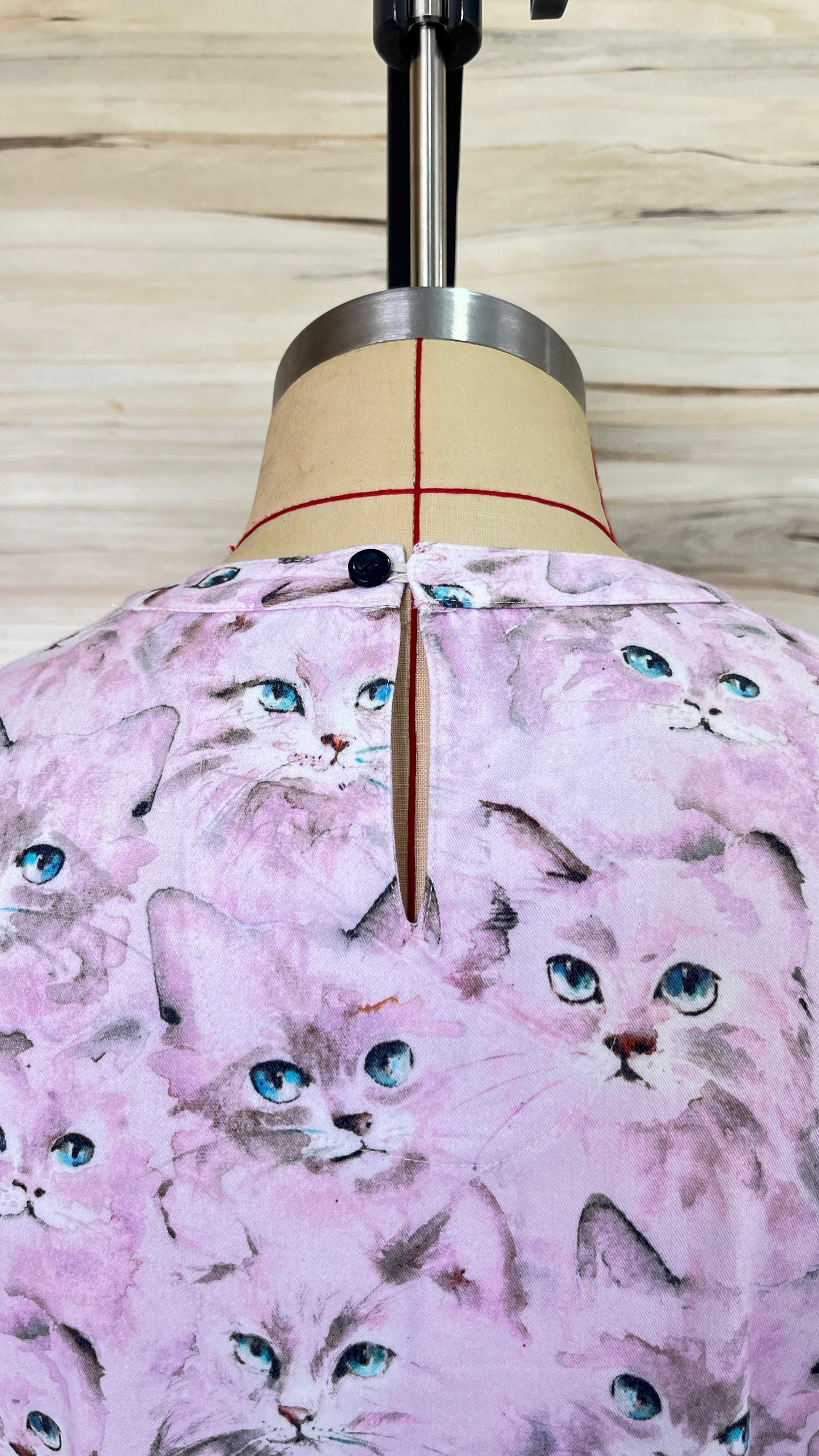Mauve Cat Slit Kurthi