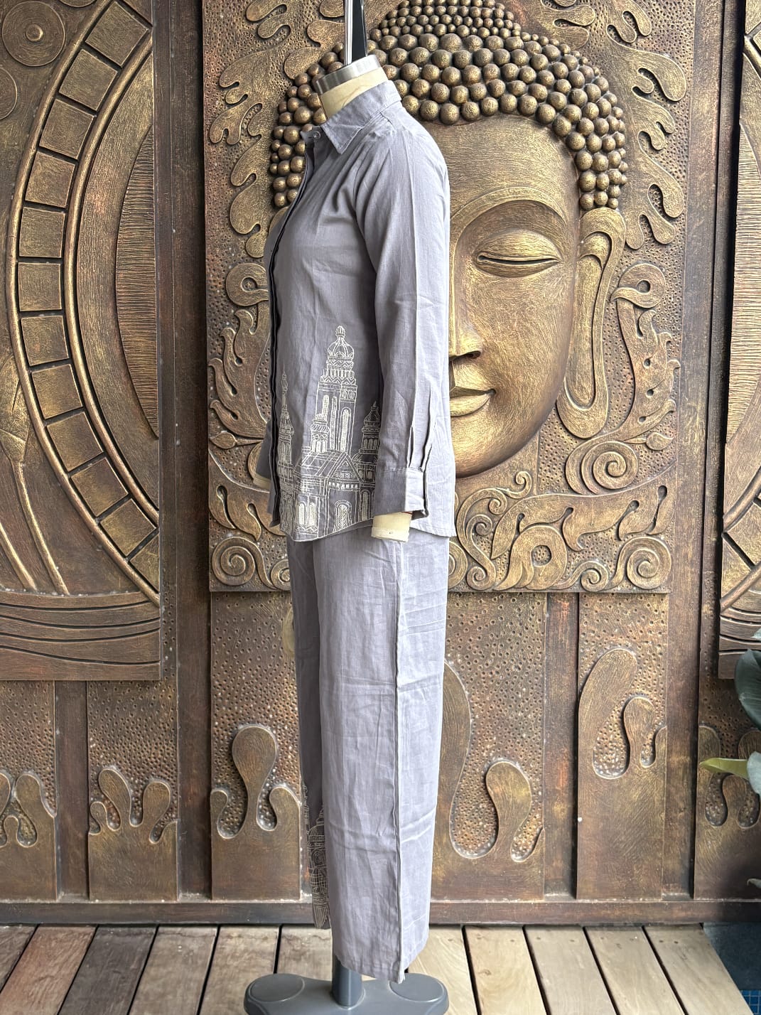 Ash Grey Heritage Coord Set