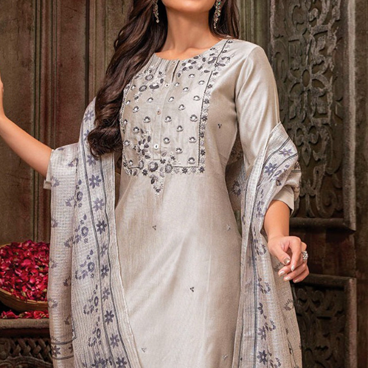 Moonlit Pearl Suit Set