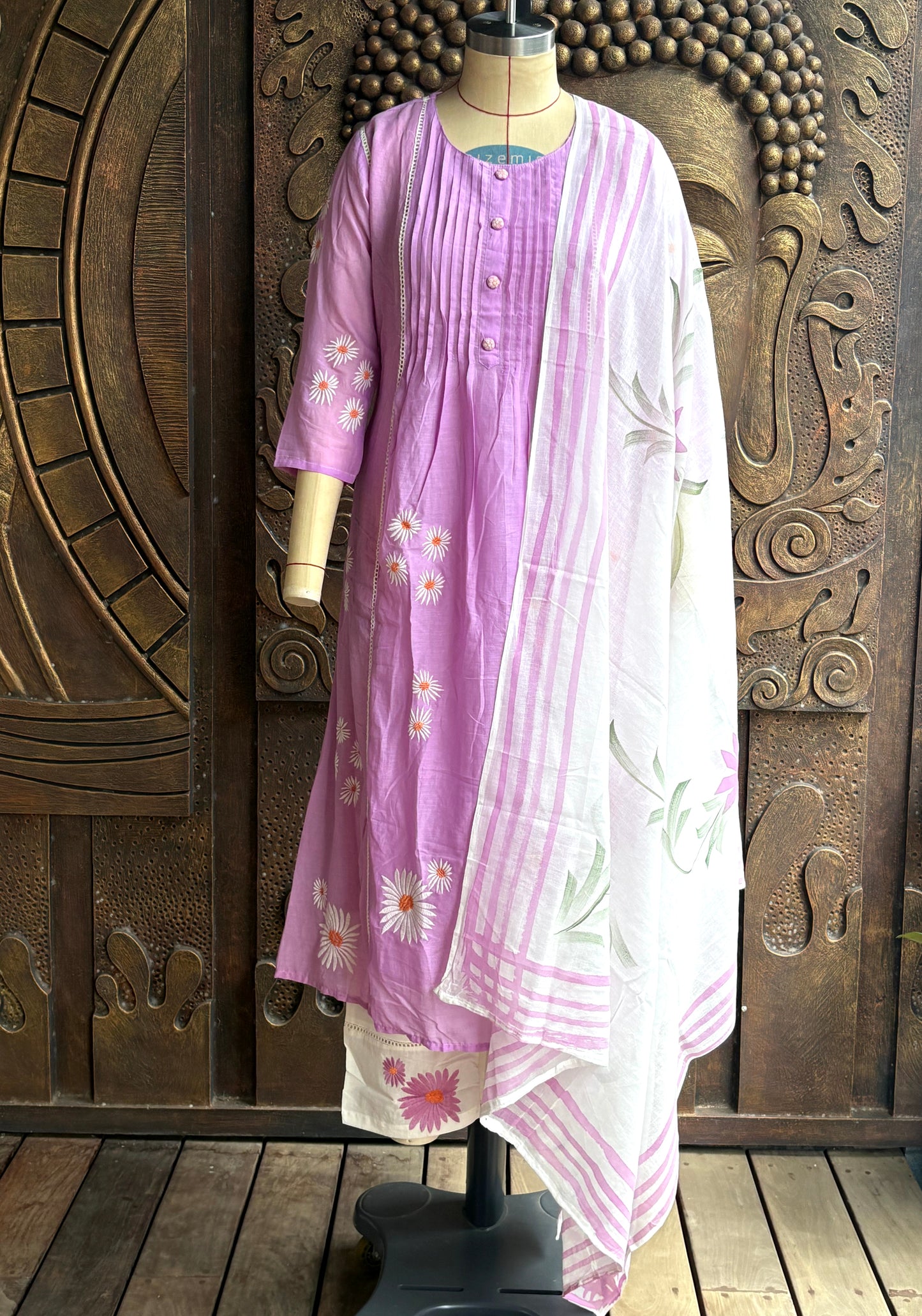Lilac Daisy Suit Set