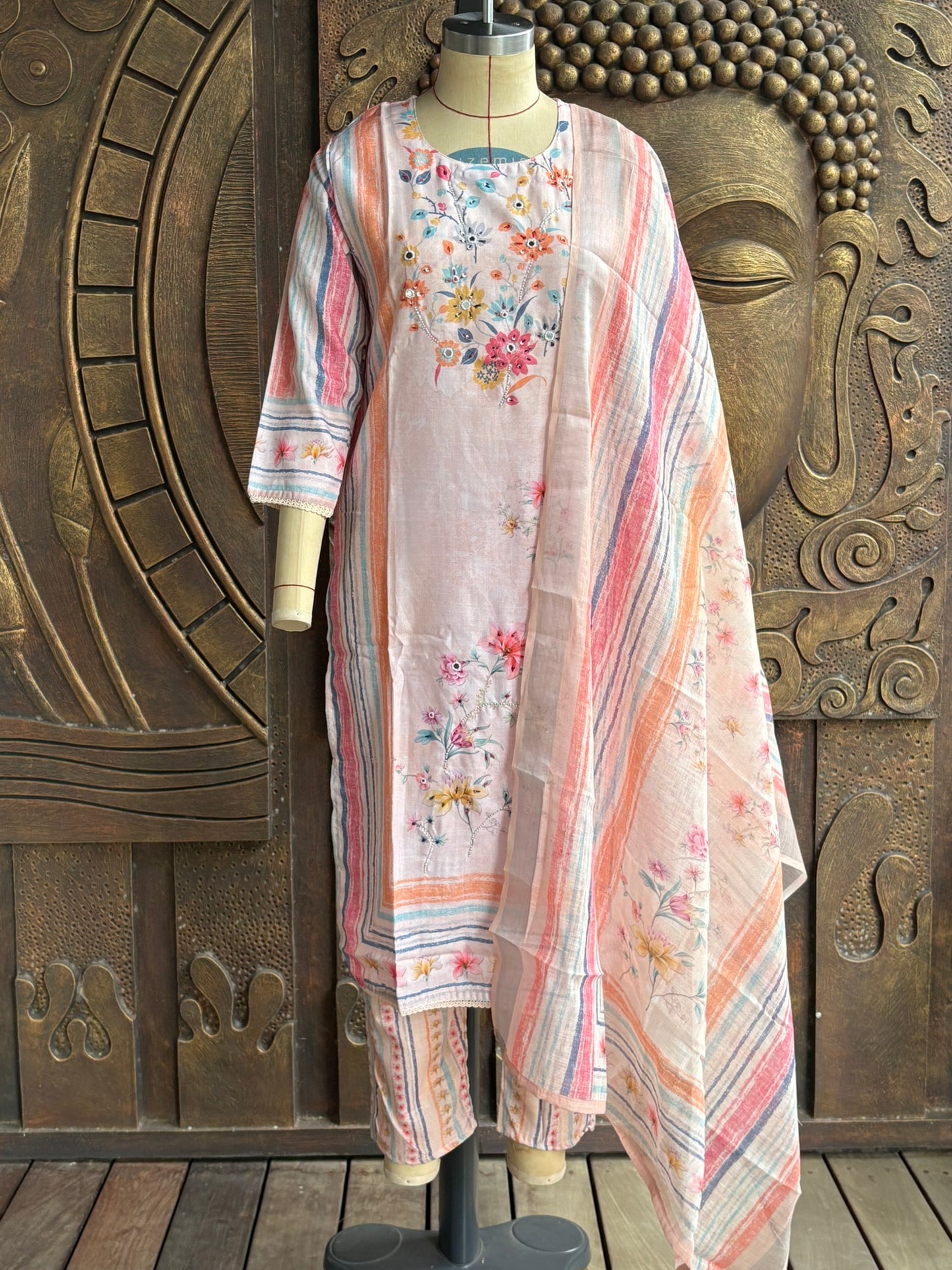 Sunset Breeze Kurta Suit Set