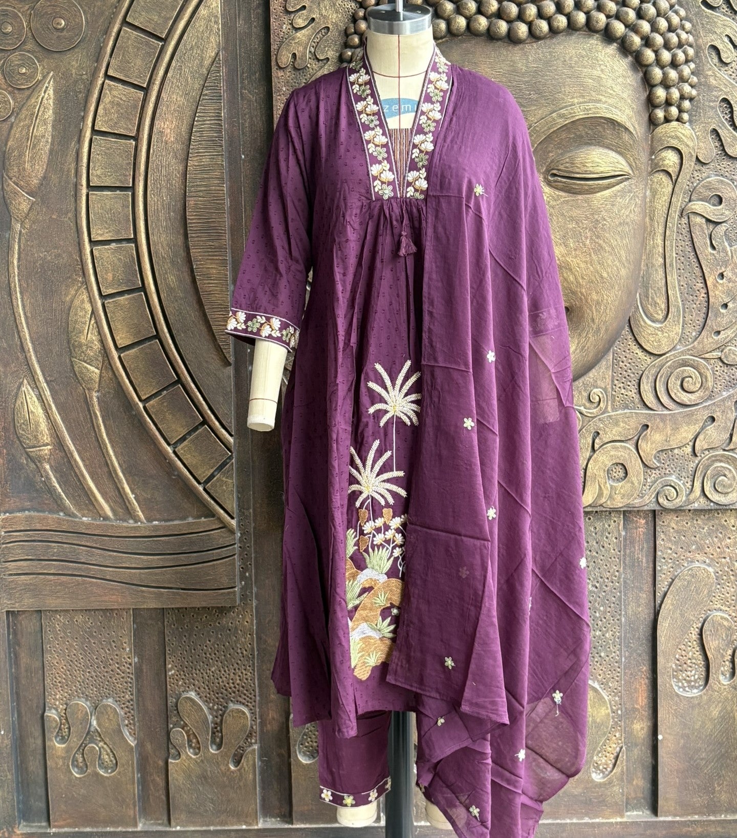 Walnut Midnight Bloom Suit Set