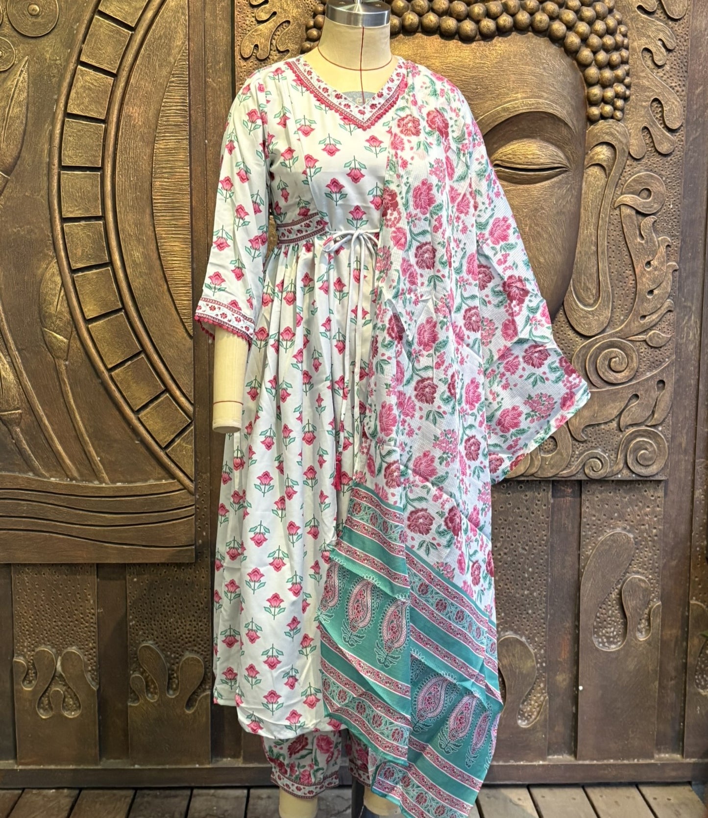 Sky Whisper Dress Suit Set