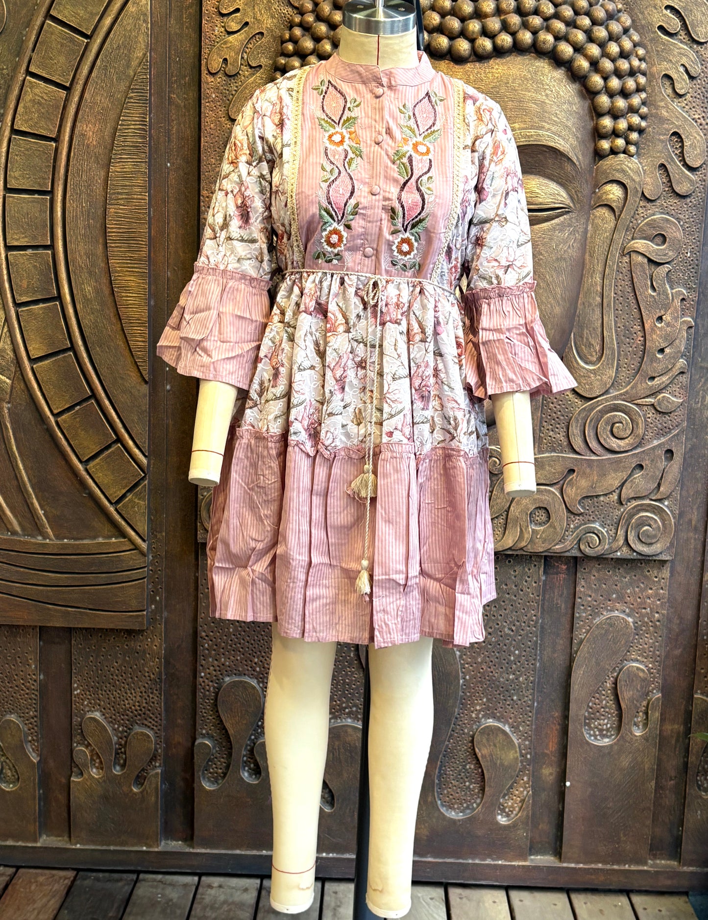Blush Garden Tunic Dress