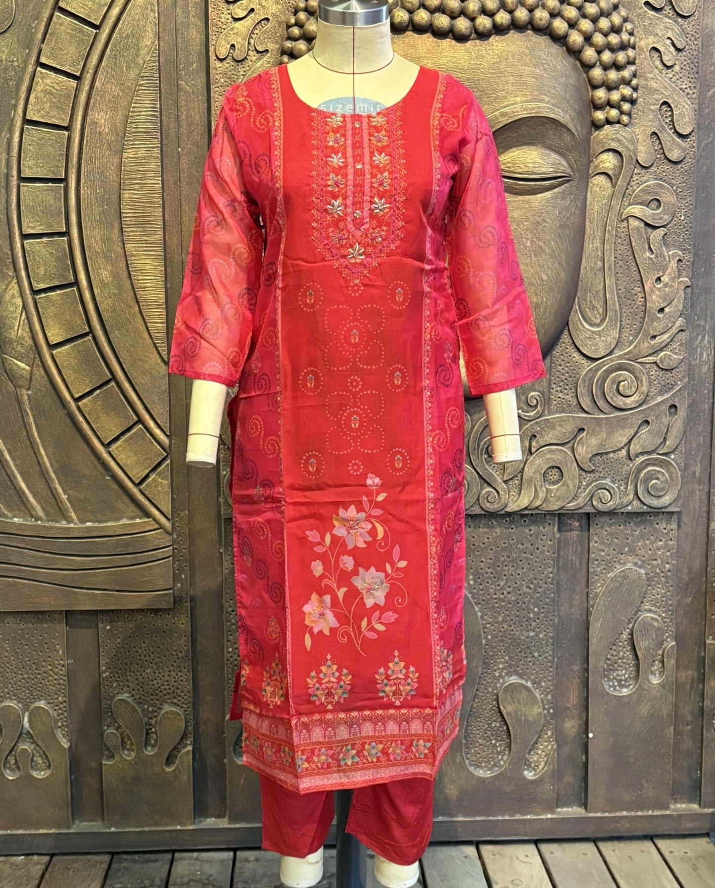 Scarlet Aura Dress Suit Set