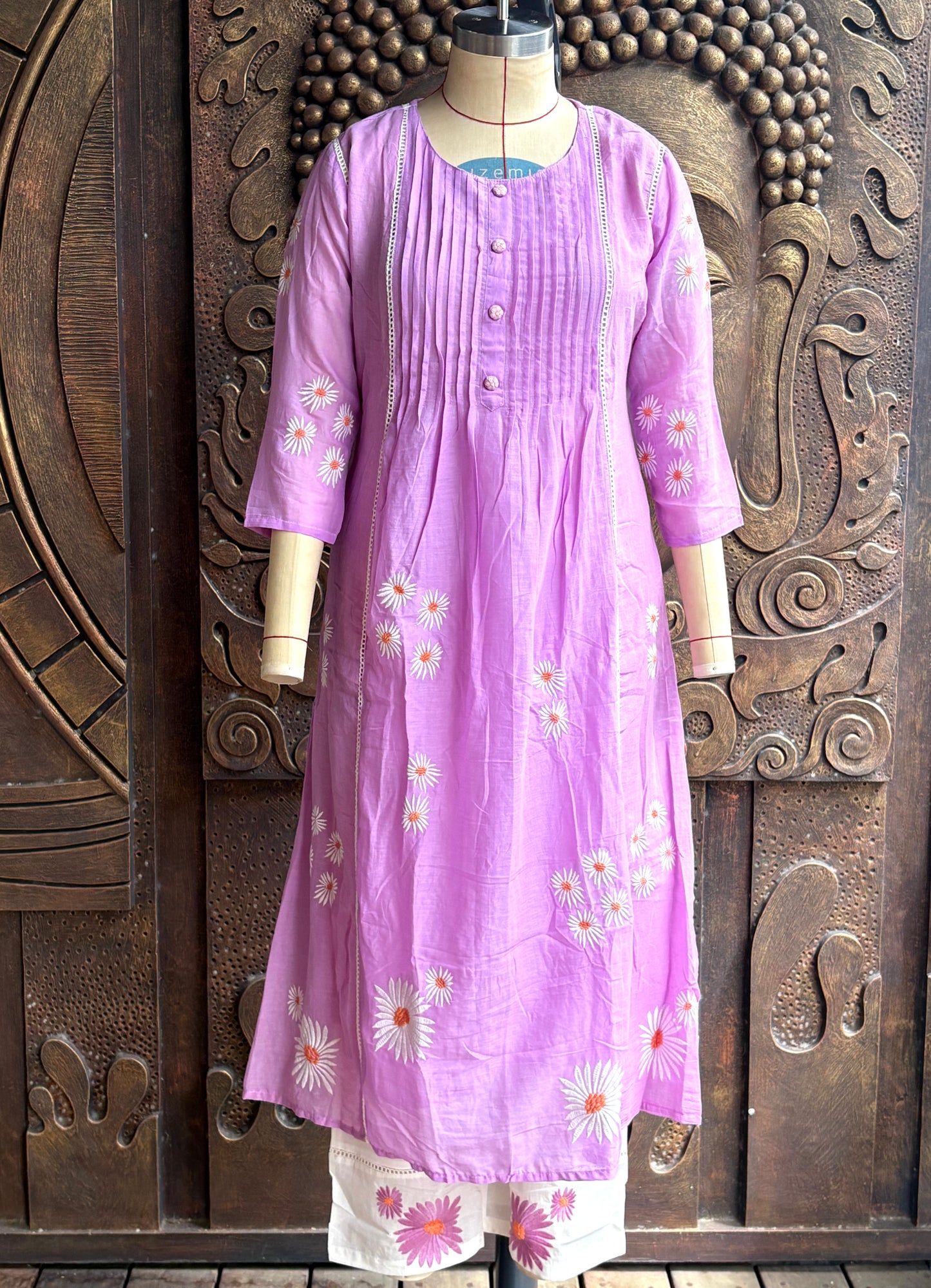 Lilac Daisy Suit Set