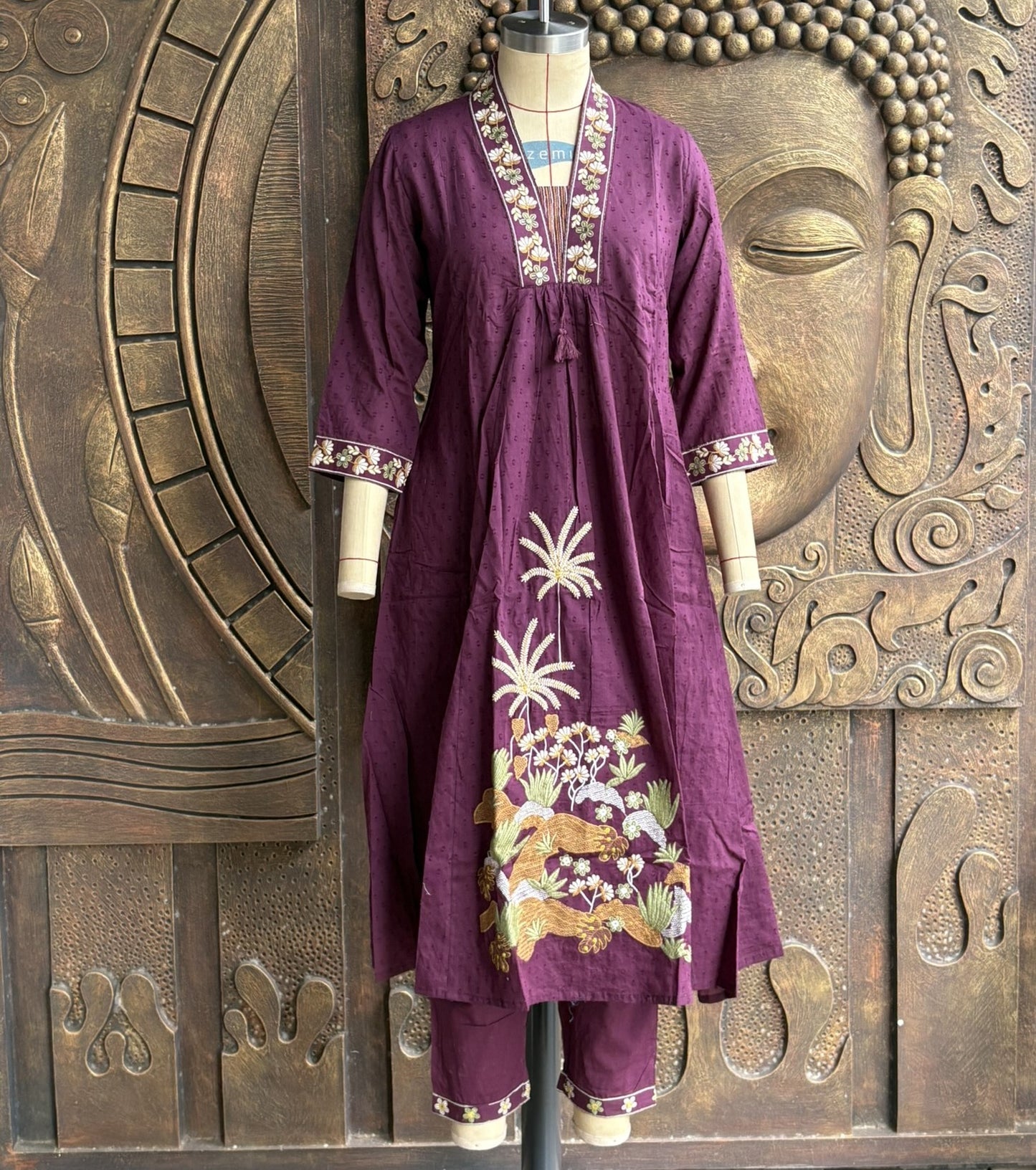 Walnut Midnight Bloom Suit Set