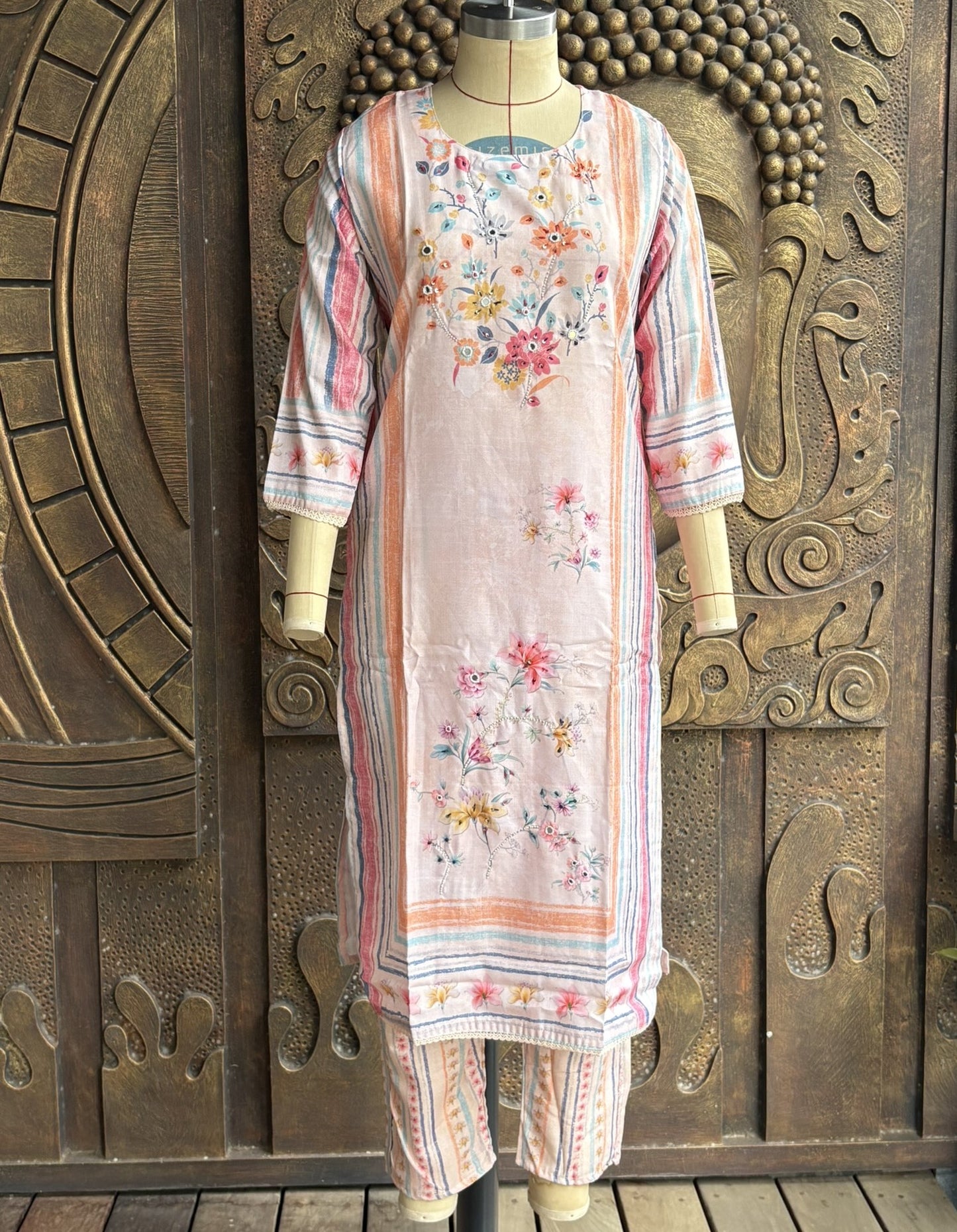 Sunset Breeze Kurta Suit Set