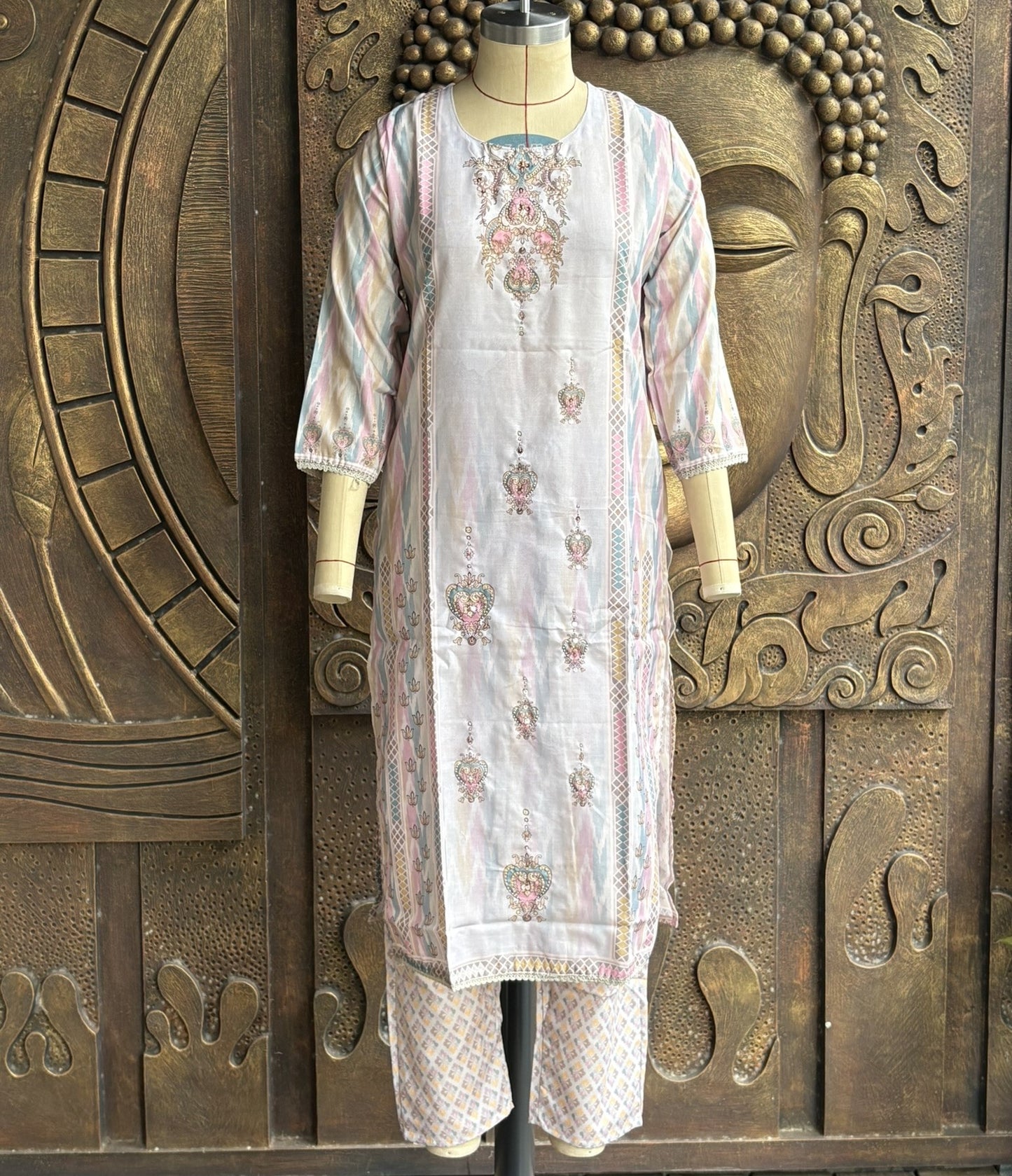 Pastel Majesty kurthi set