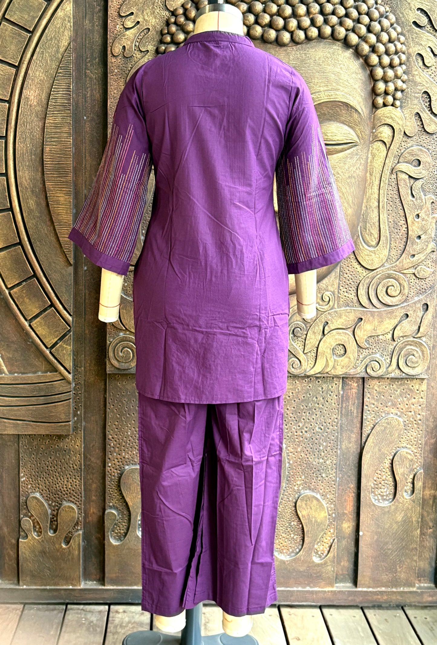 Purple Garden Coord Set