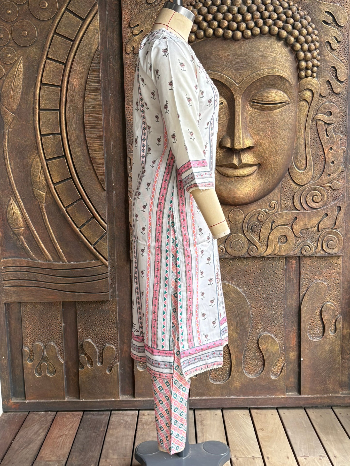 Meadow Mist Kurtha Suit Set