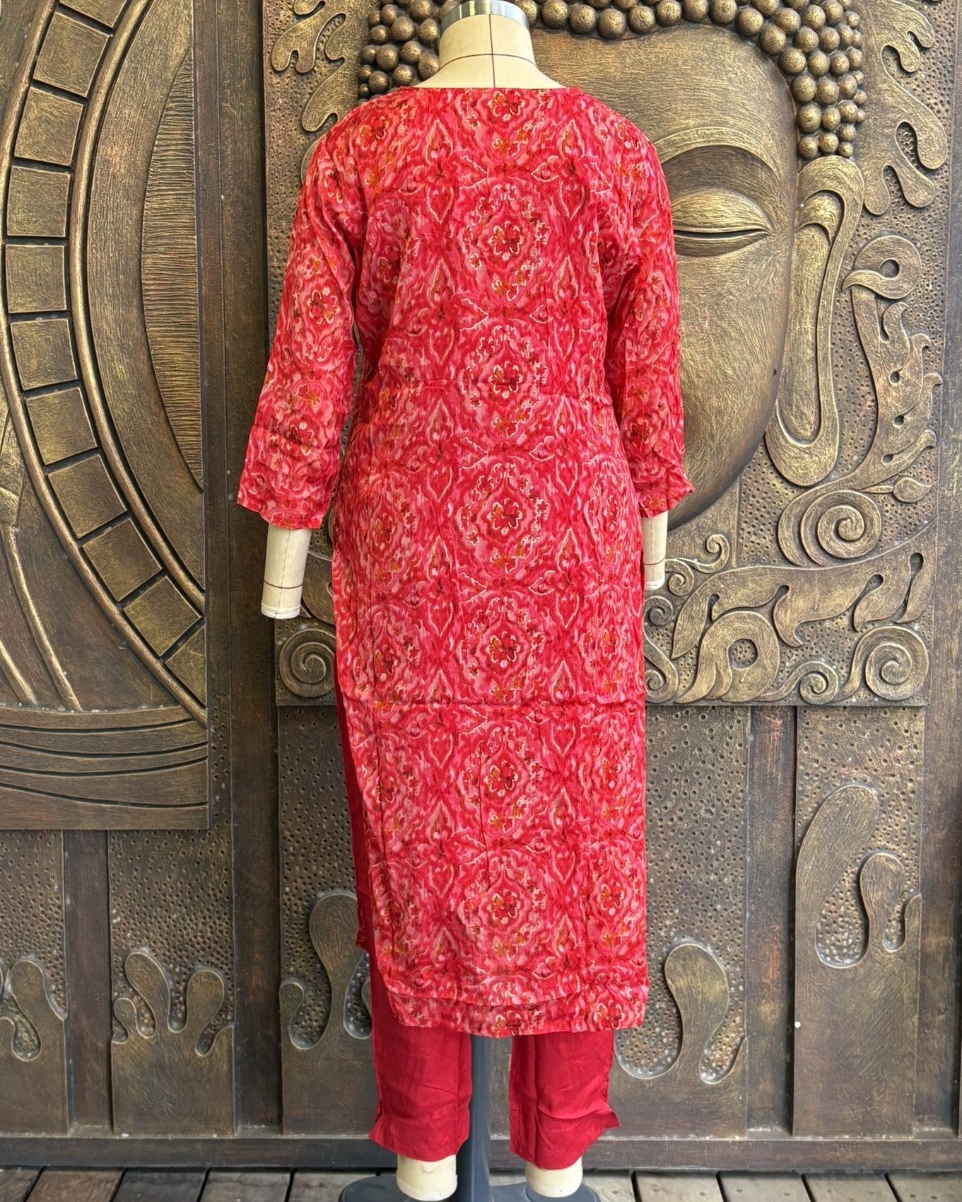 Red Blossom Coord Set