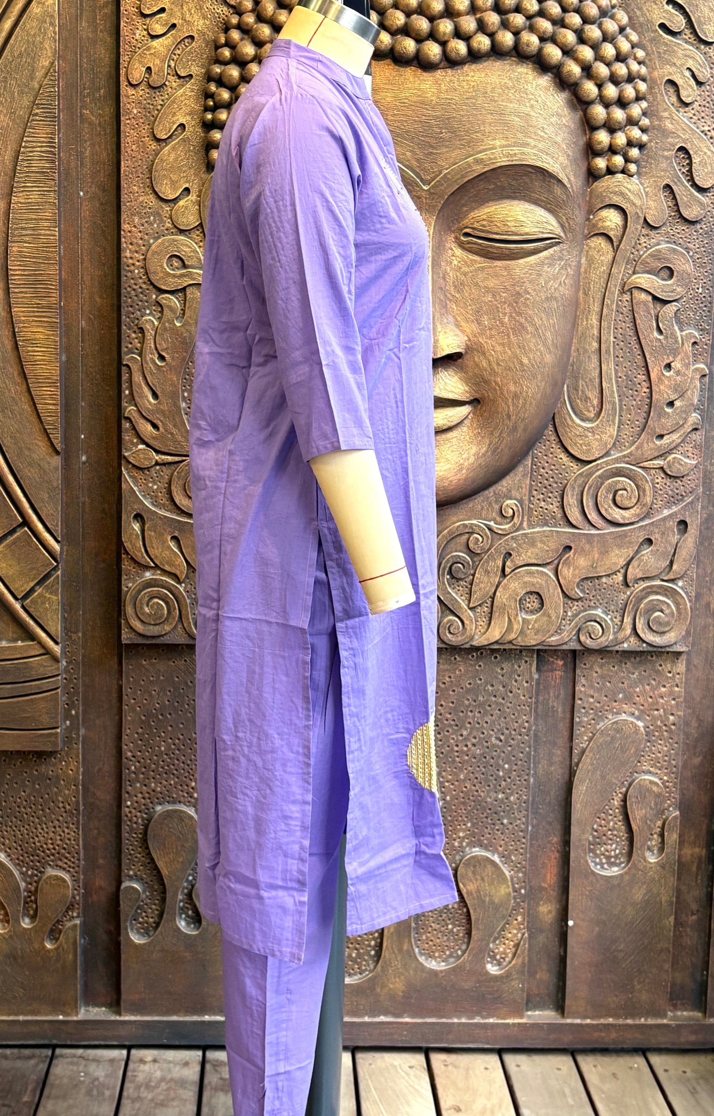 Lavender Abstract Suit Set