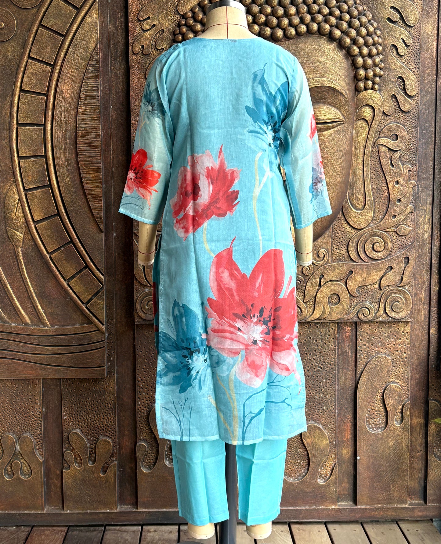 Blue Blossom Coord Set PANKHUDI