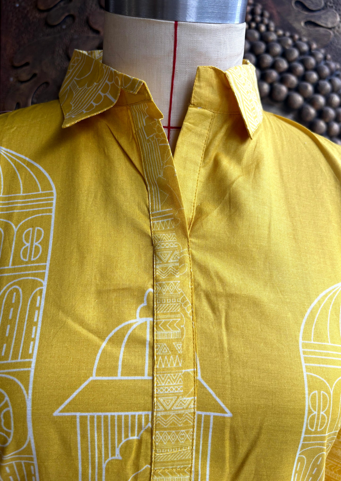 Yellow Heritage Coord Set