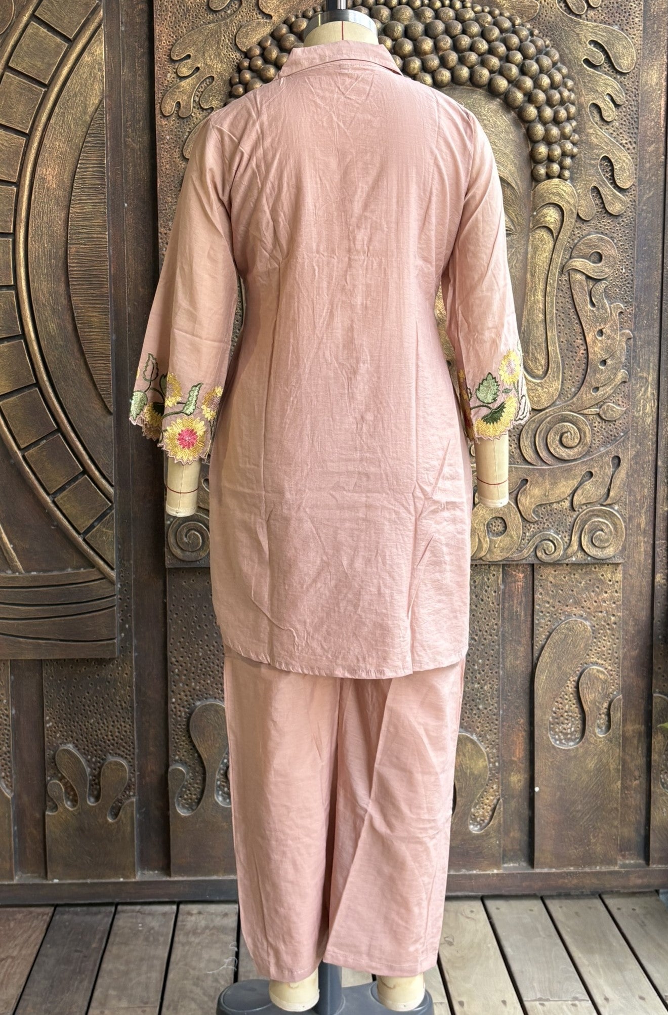 Peach Garden Coord Set
