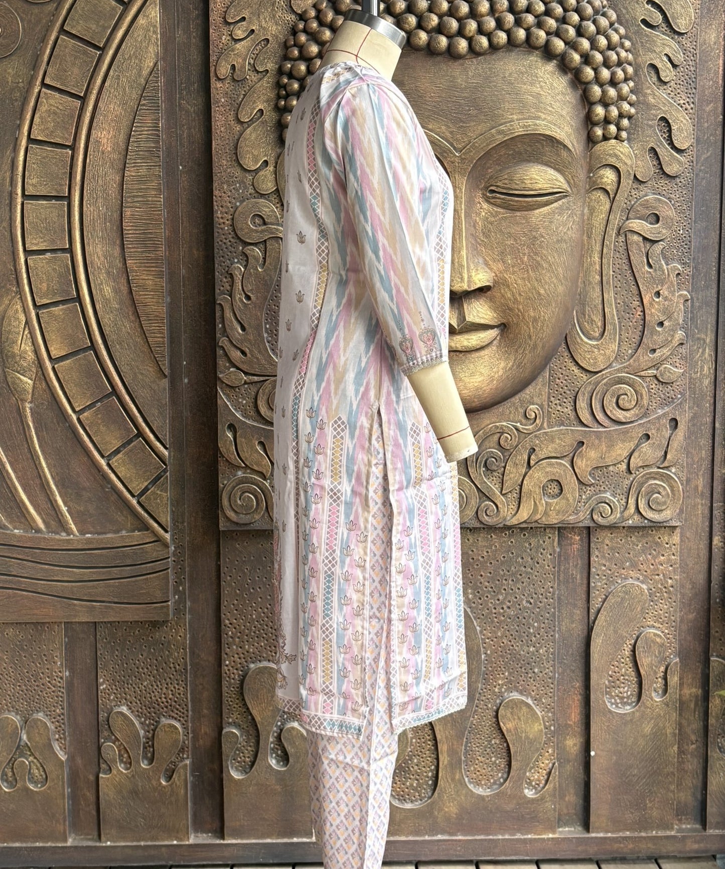 Pastel Majesty kurthi set