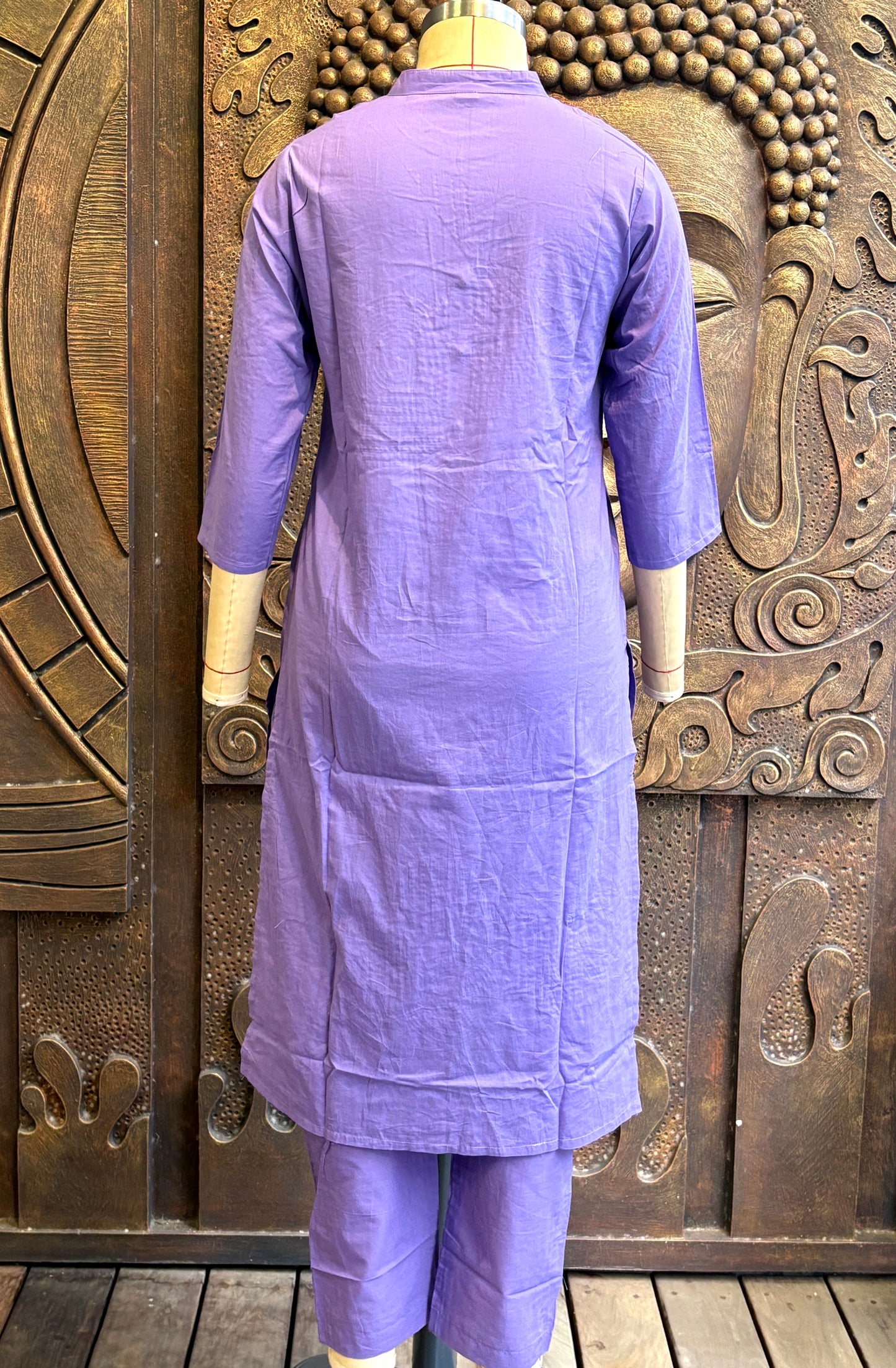Lavender Abstract Suit Set