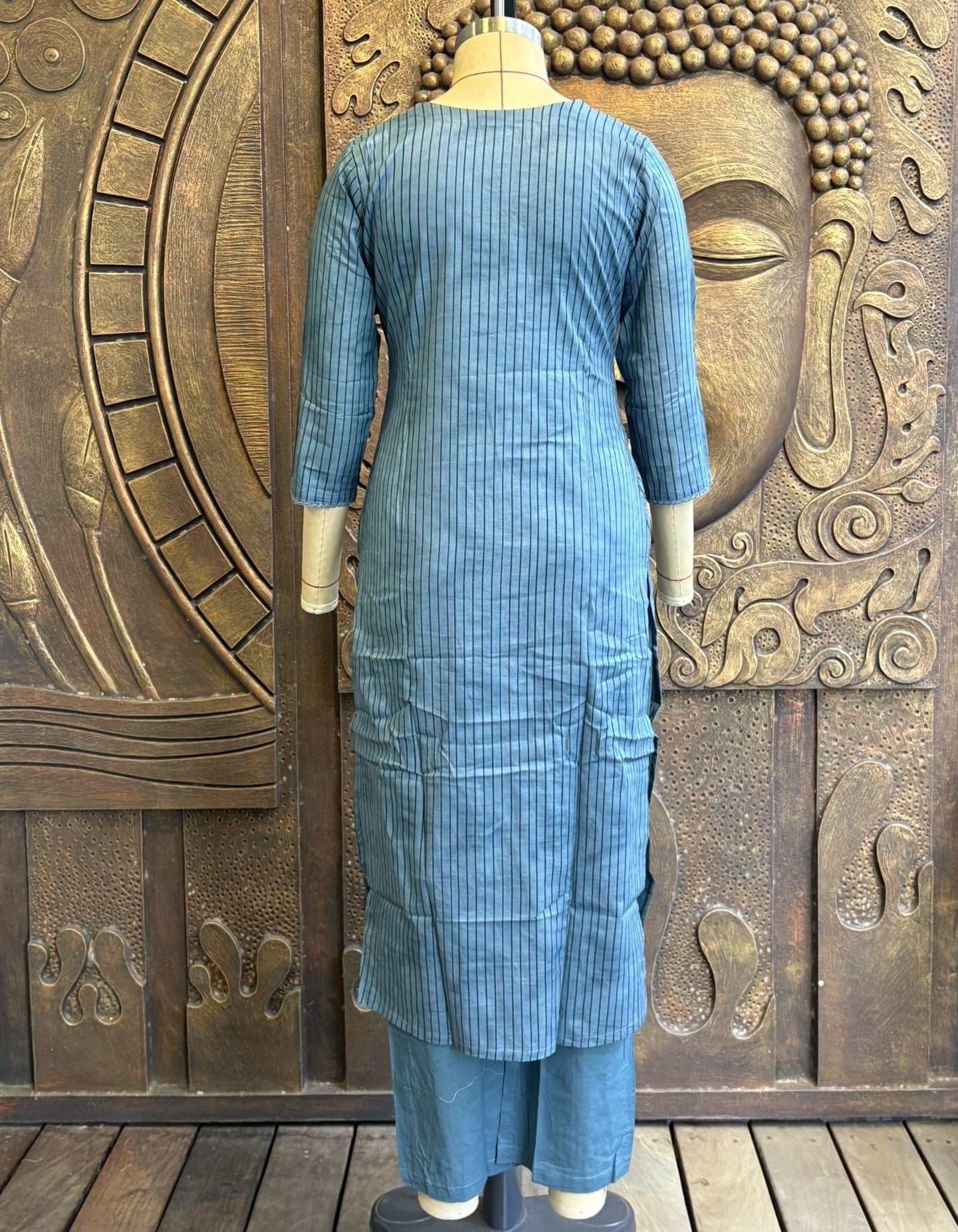 Turquoise Bloom Mulchandery Suit Set