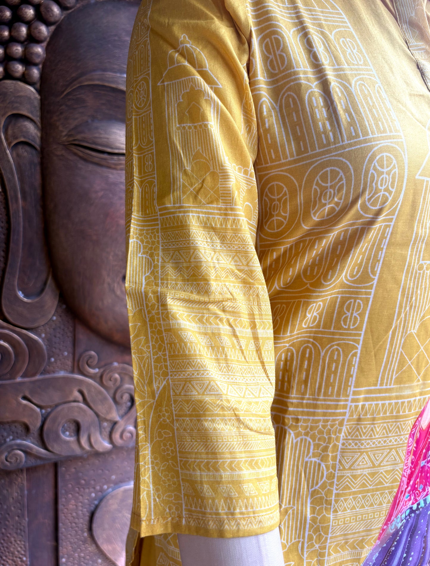 Yellow Heritage Coord Set