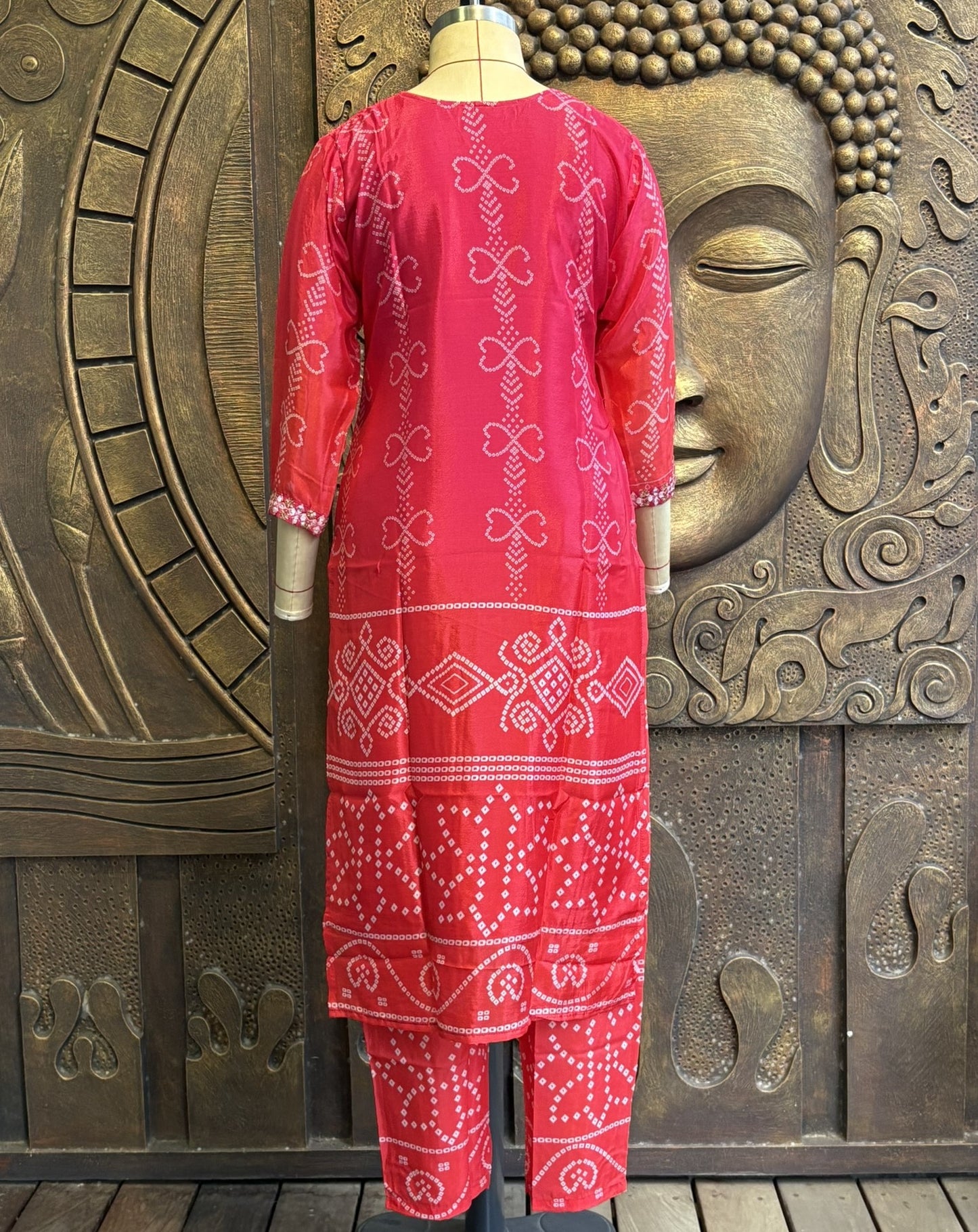 Red Rouge Kurthi Suit