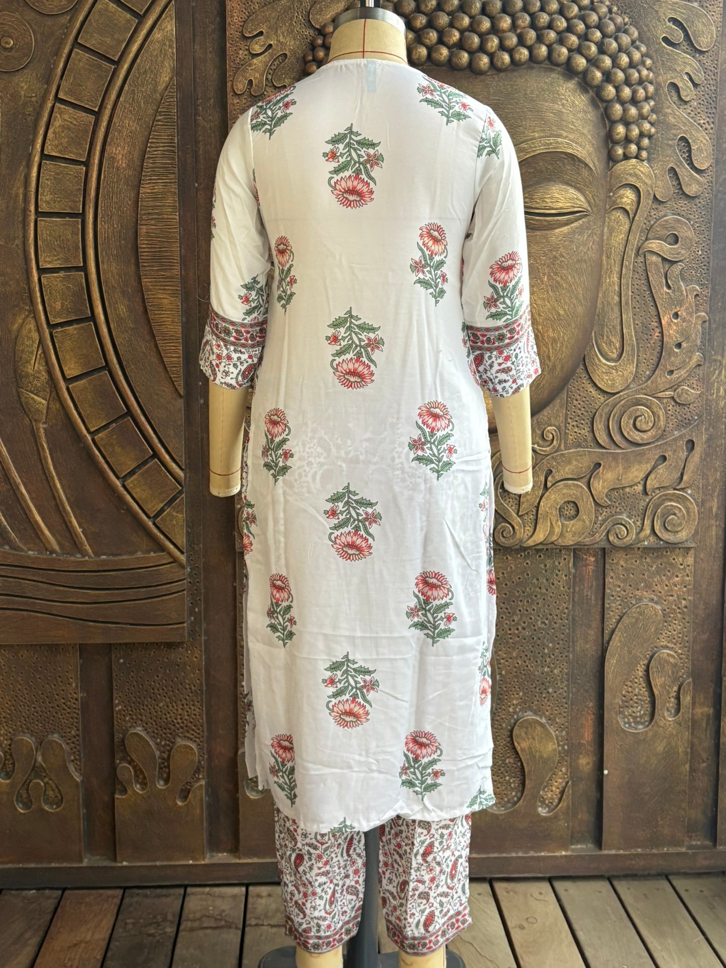 Ivory Charm Dress Suit Set