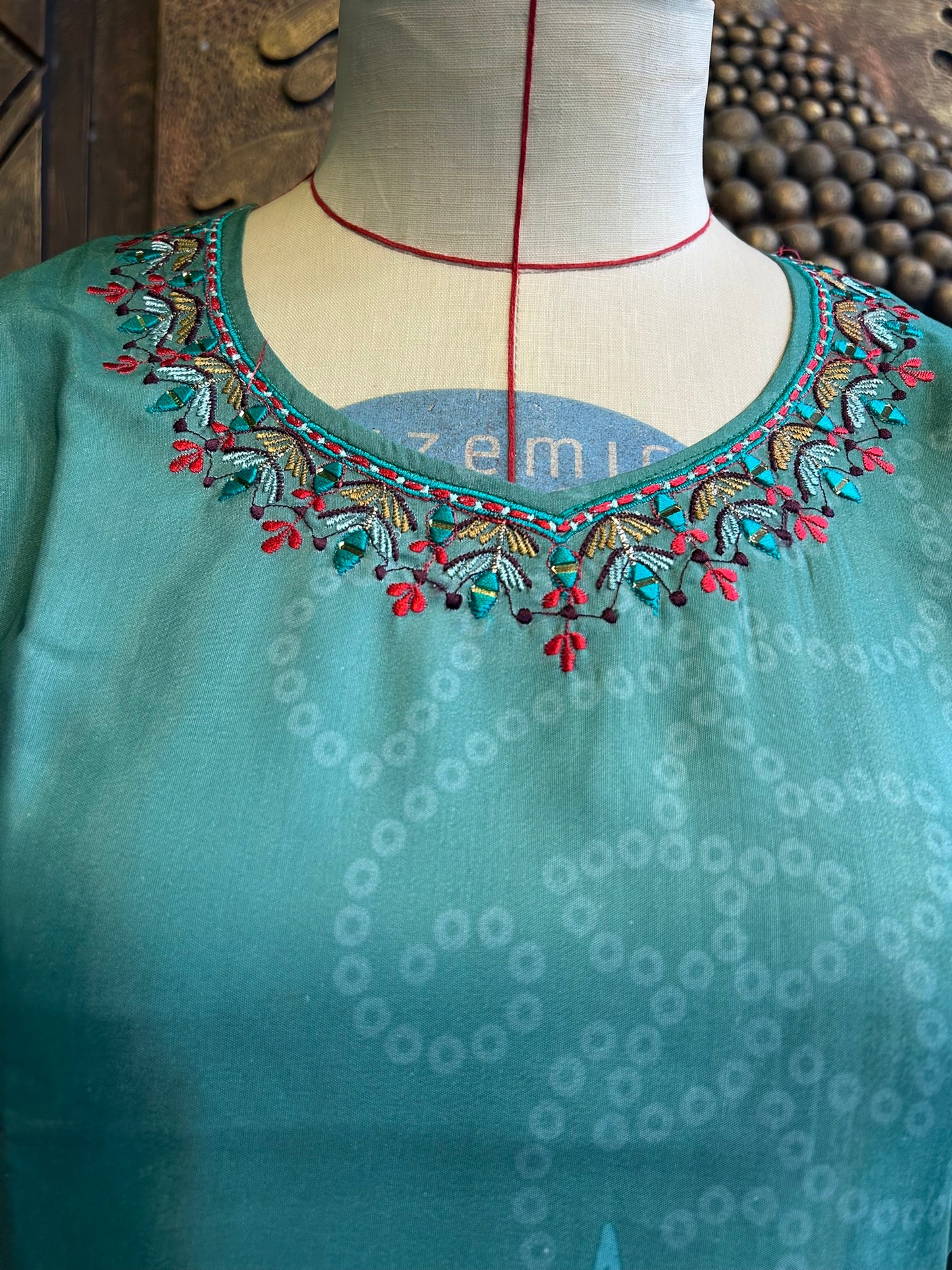 Teal Bloom Coord Set - Gajal