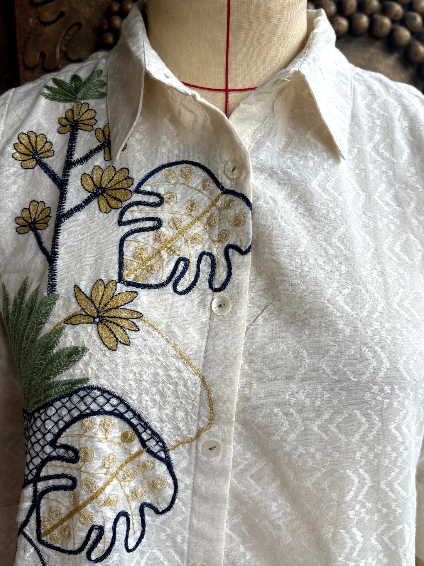 Ivory Botanical Coord Set