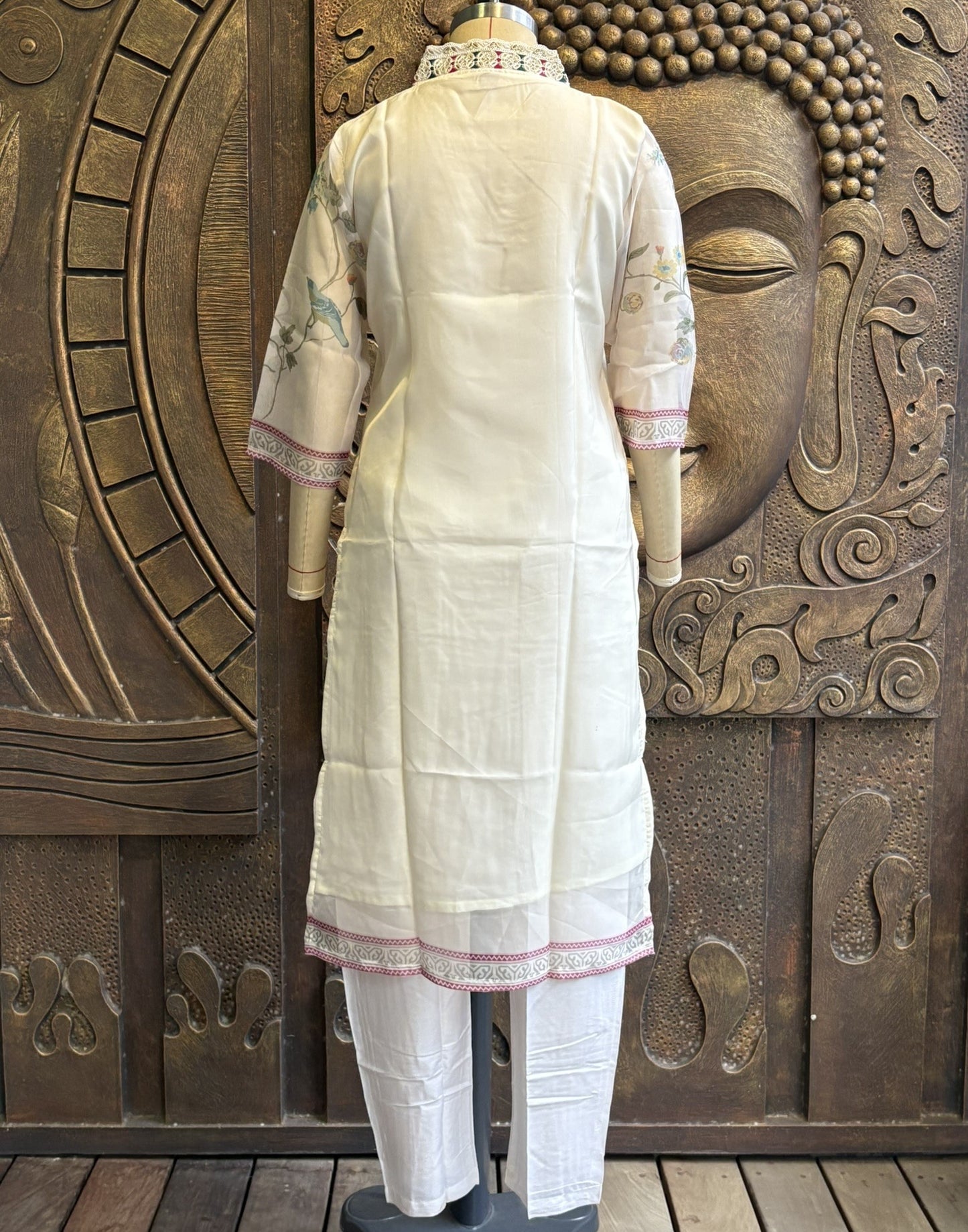 Ivory Garden Kurti Set