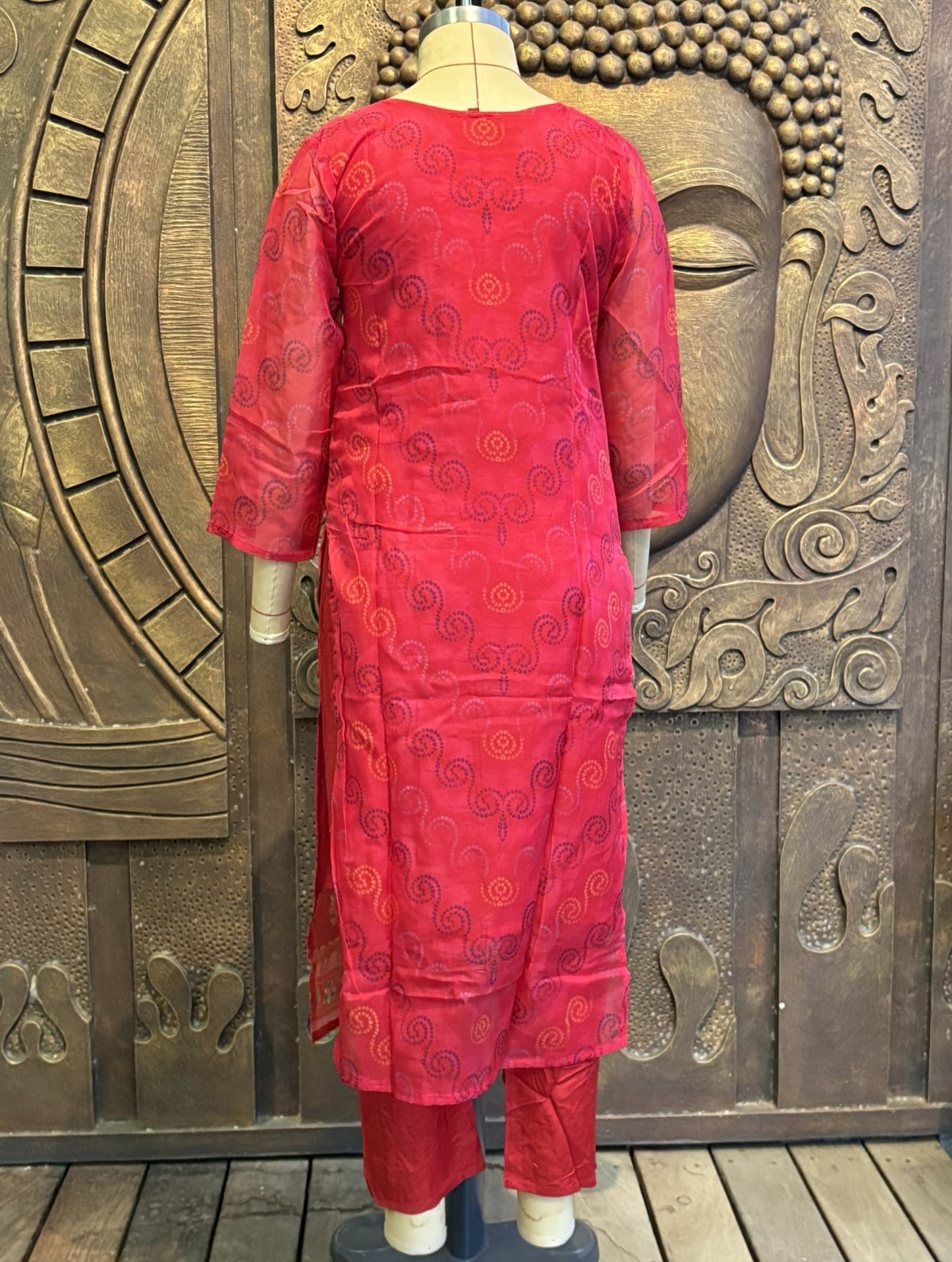 Scarlet Aura Dress Suit Set