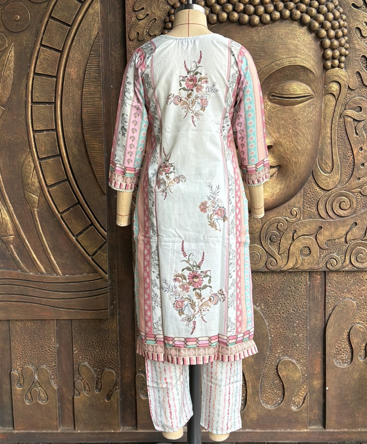 Mint Royal Kurthi Set