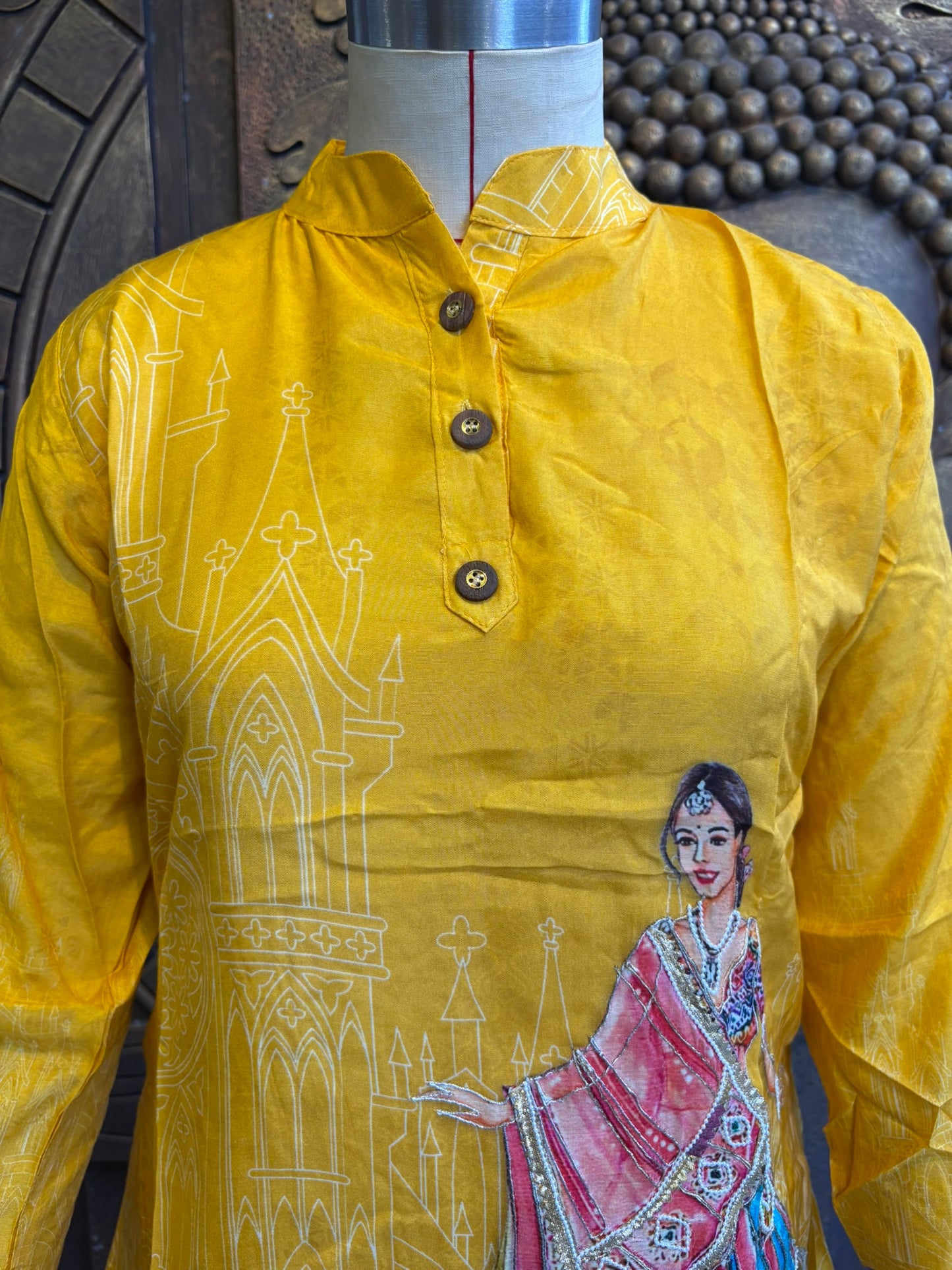 Yellow Maiden Coord Set
