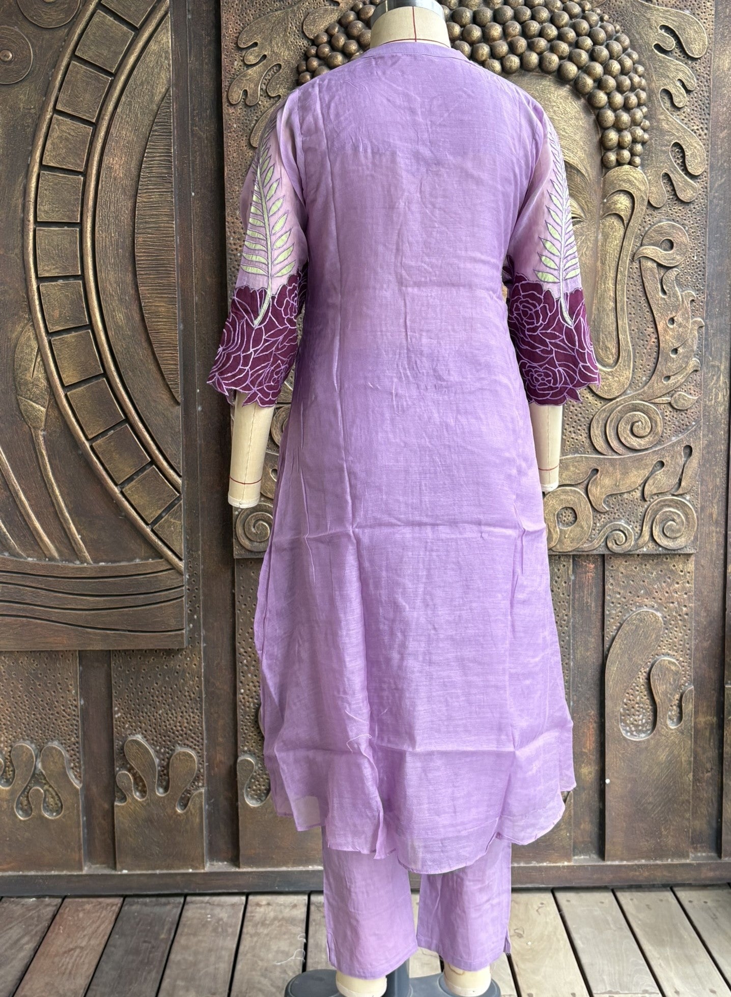 Purple Premium Mulchandery Suit Set