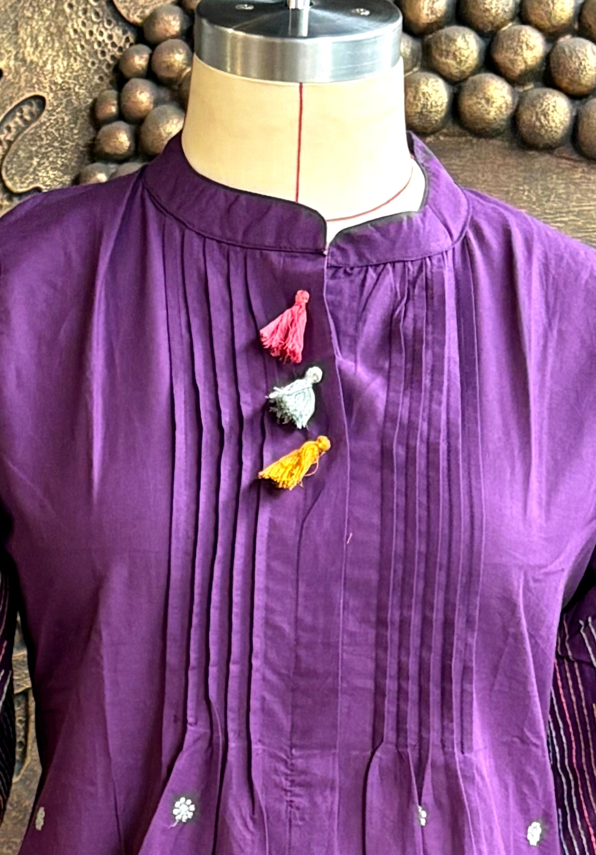 Purple Garden Coord Set