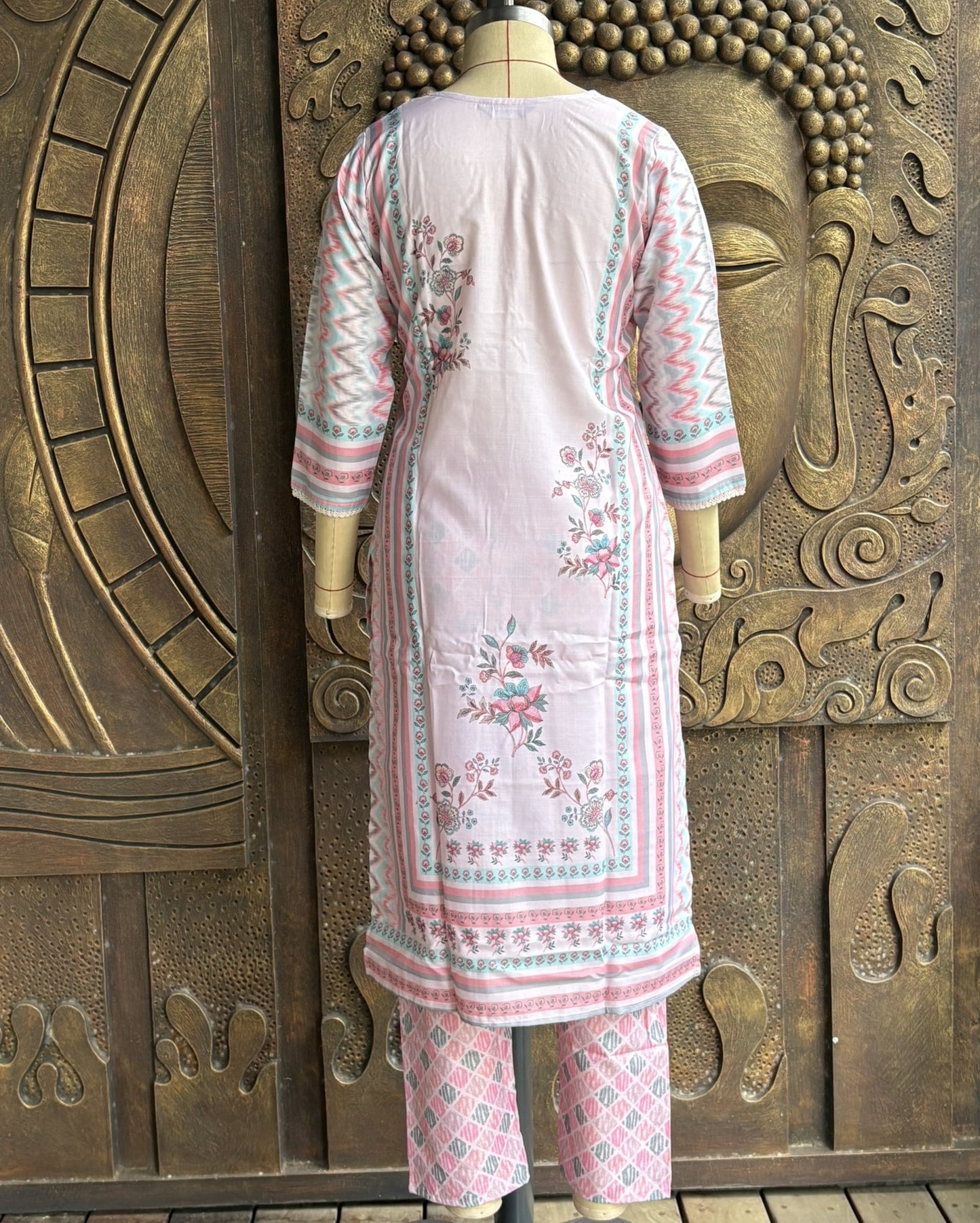 Rose Dew Kurtha Suit Set