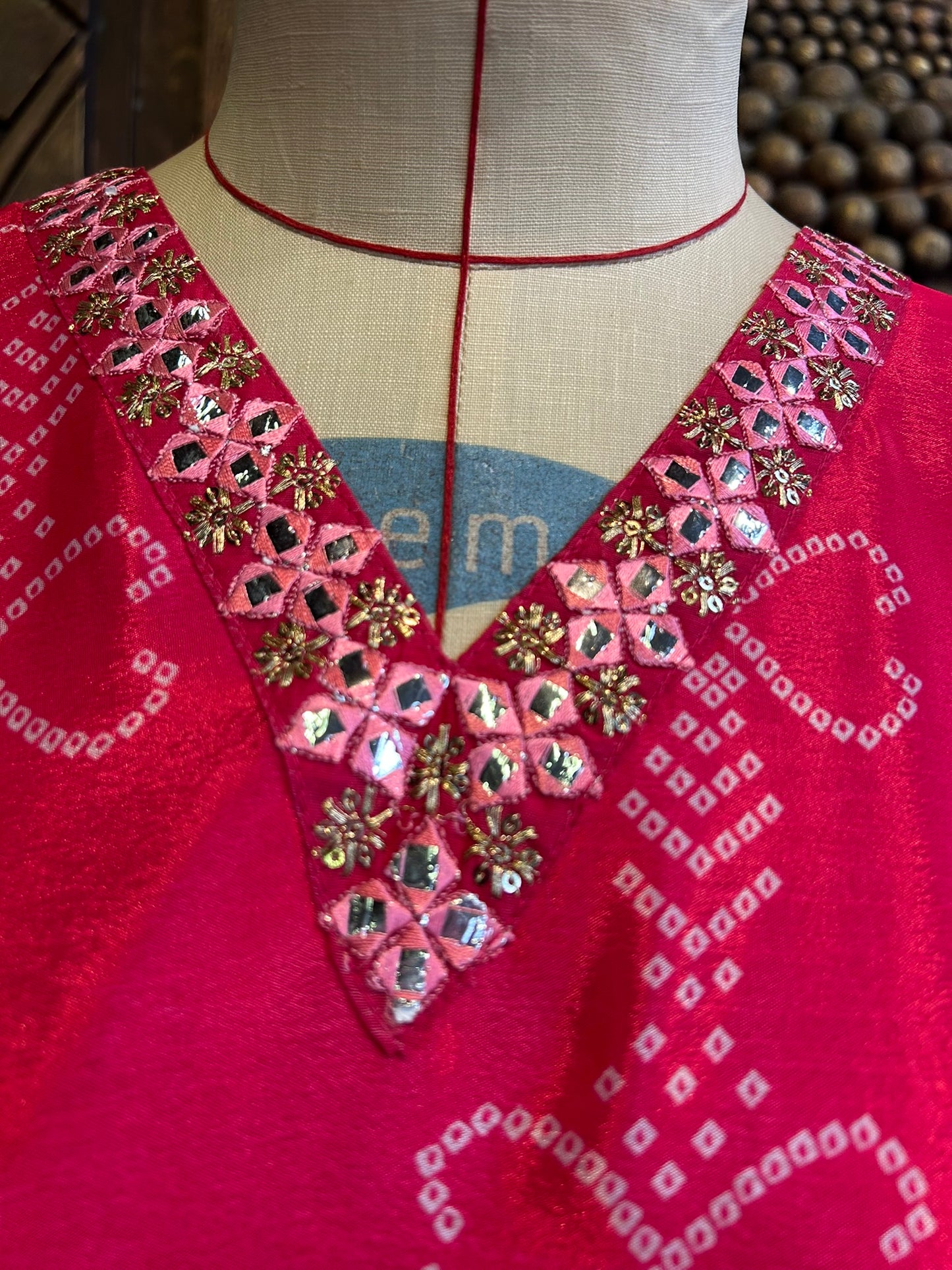 Red Rouge Kurthi Suit