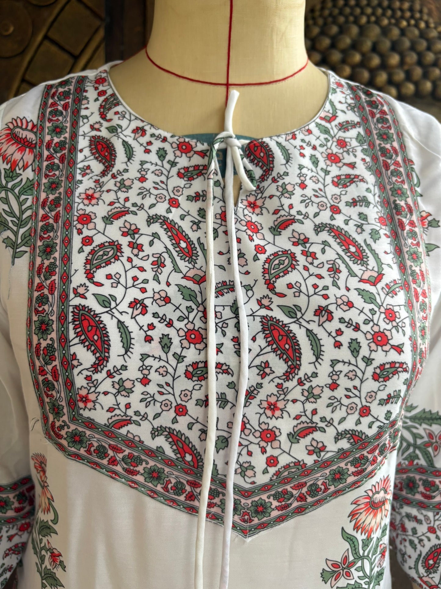 Ivory Charm Dress Suit Set