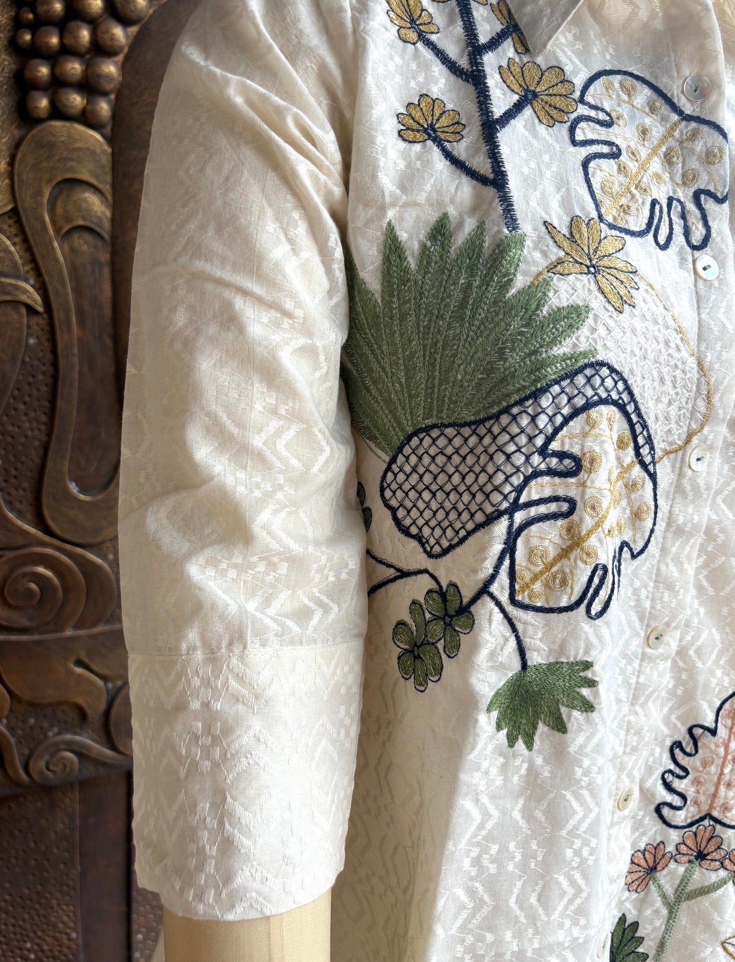 Ivory Botanical Coord Set