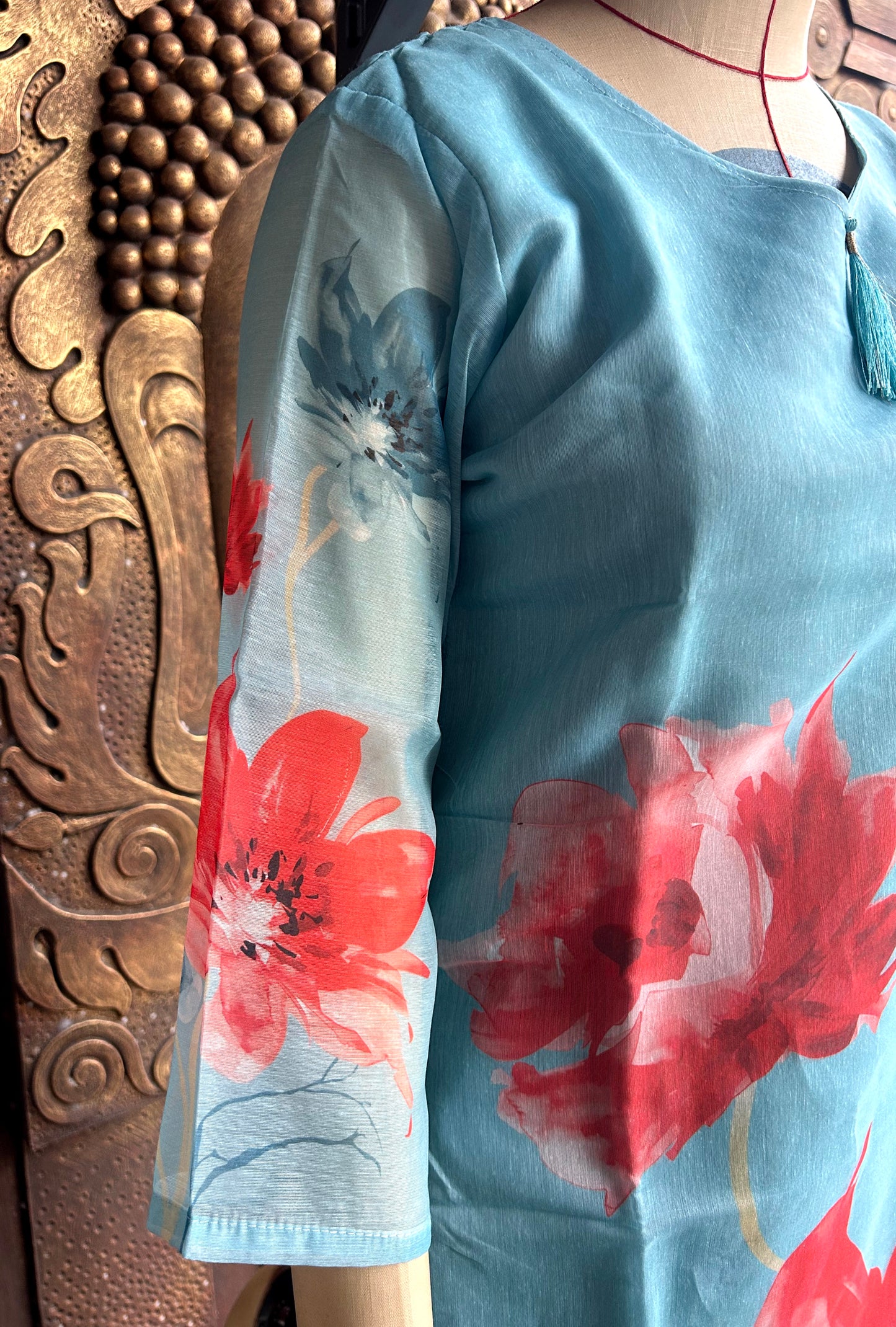 Blue Blossom Coord Set PANKHUDI