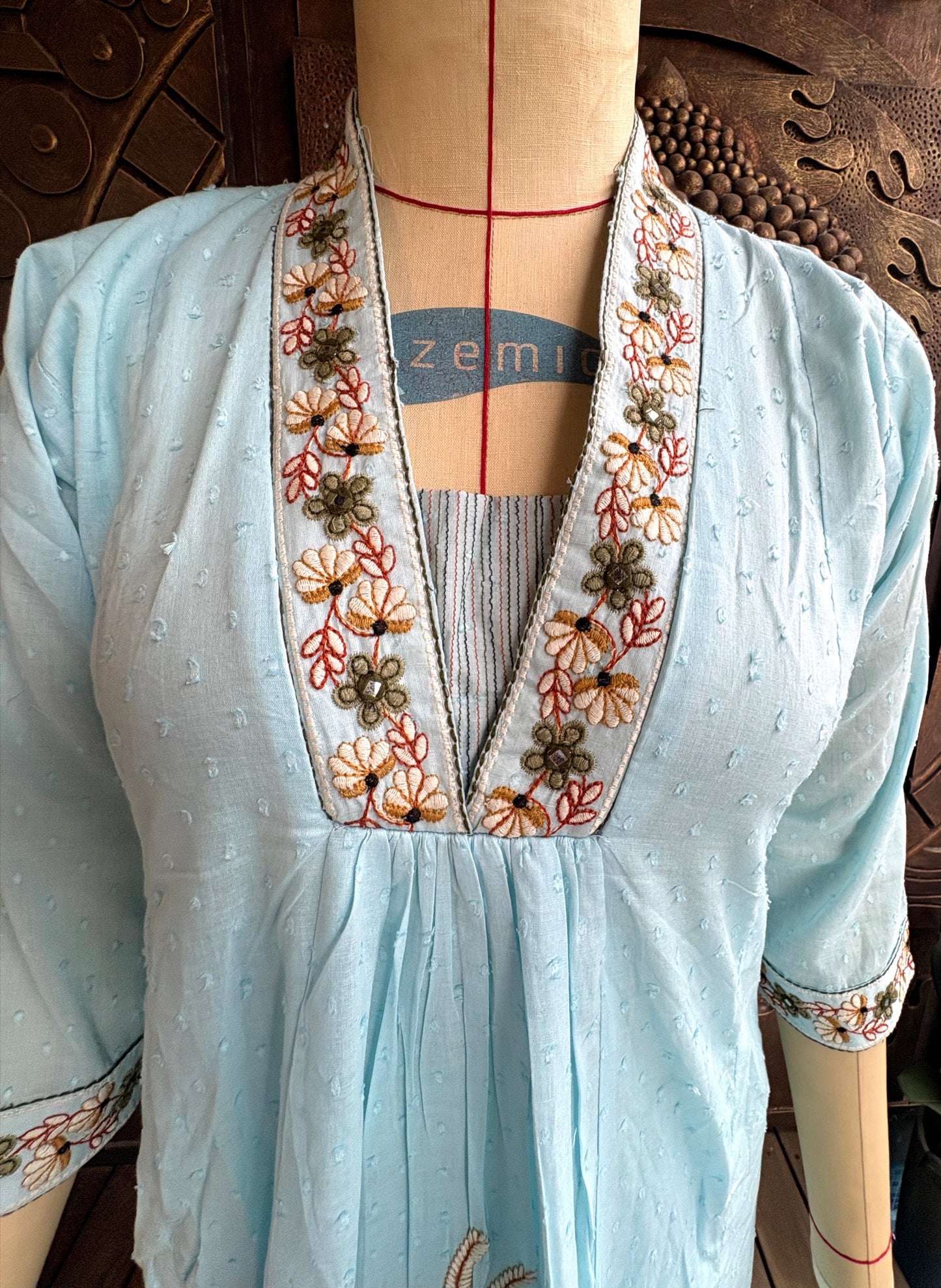 Skyblue Meadow suit set