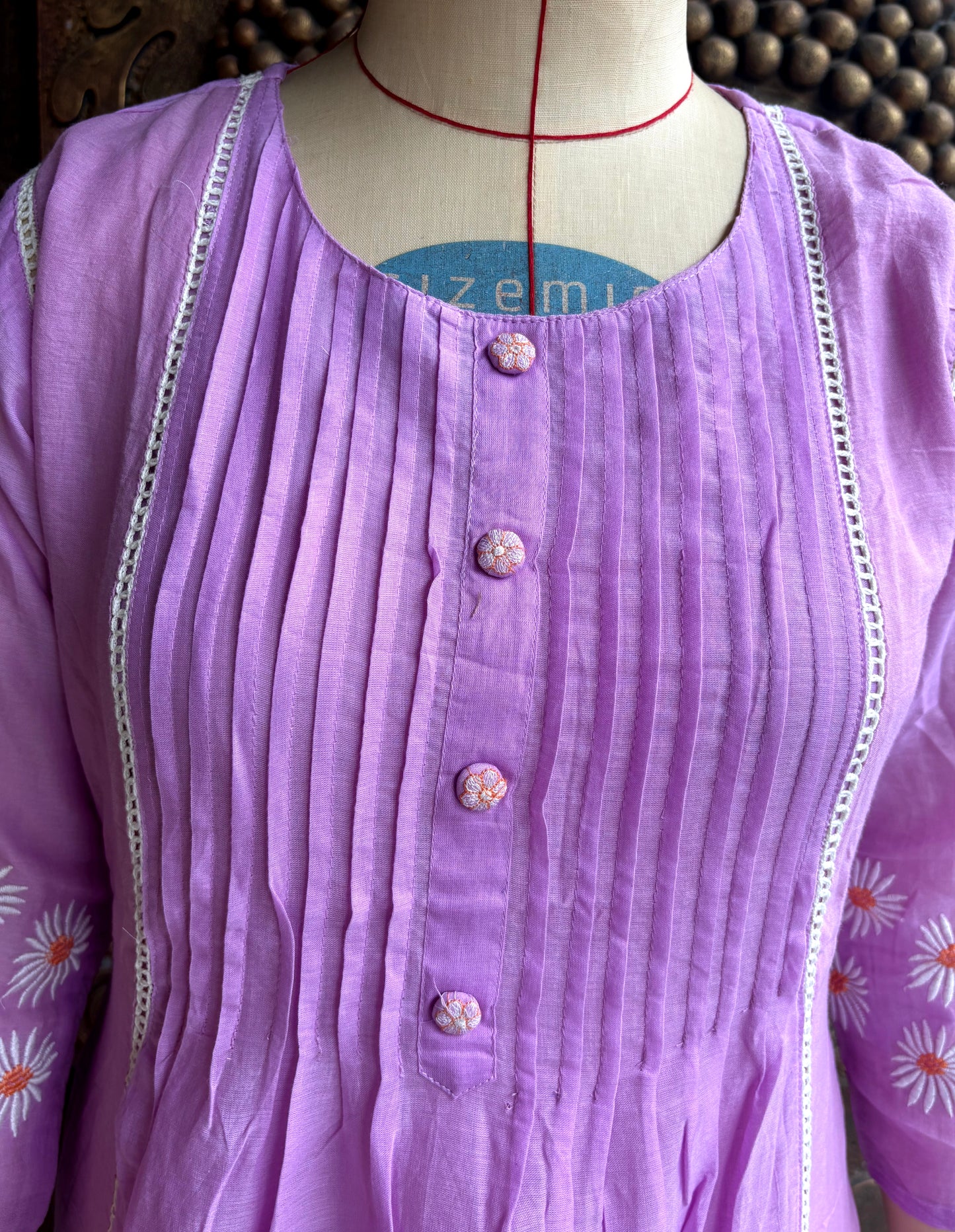 Lilac Daisy Suit Set