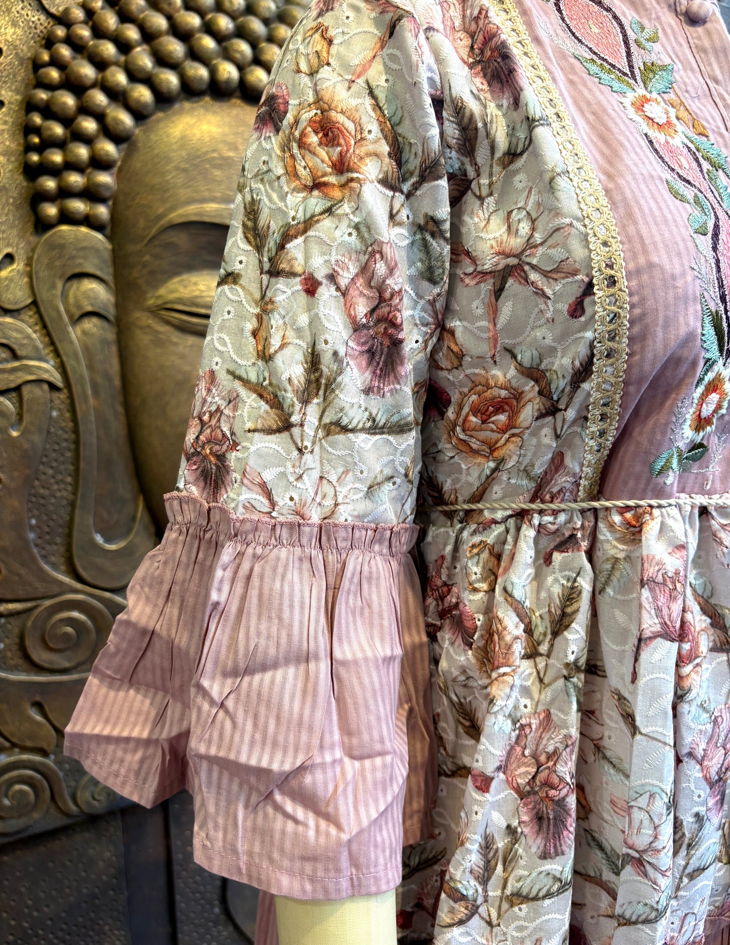Blush Garden Tunic Dress