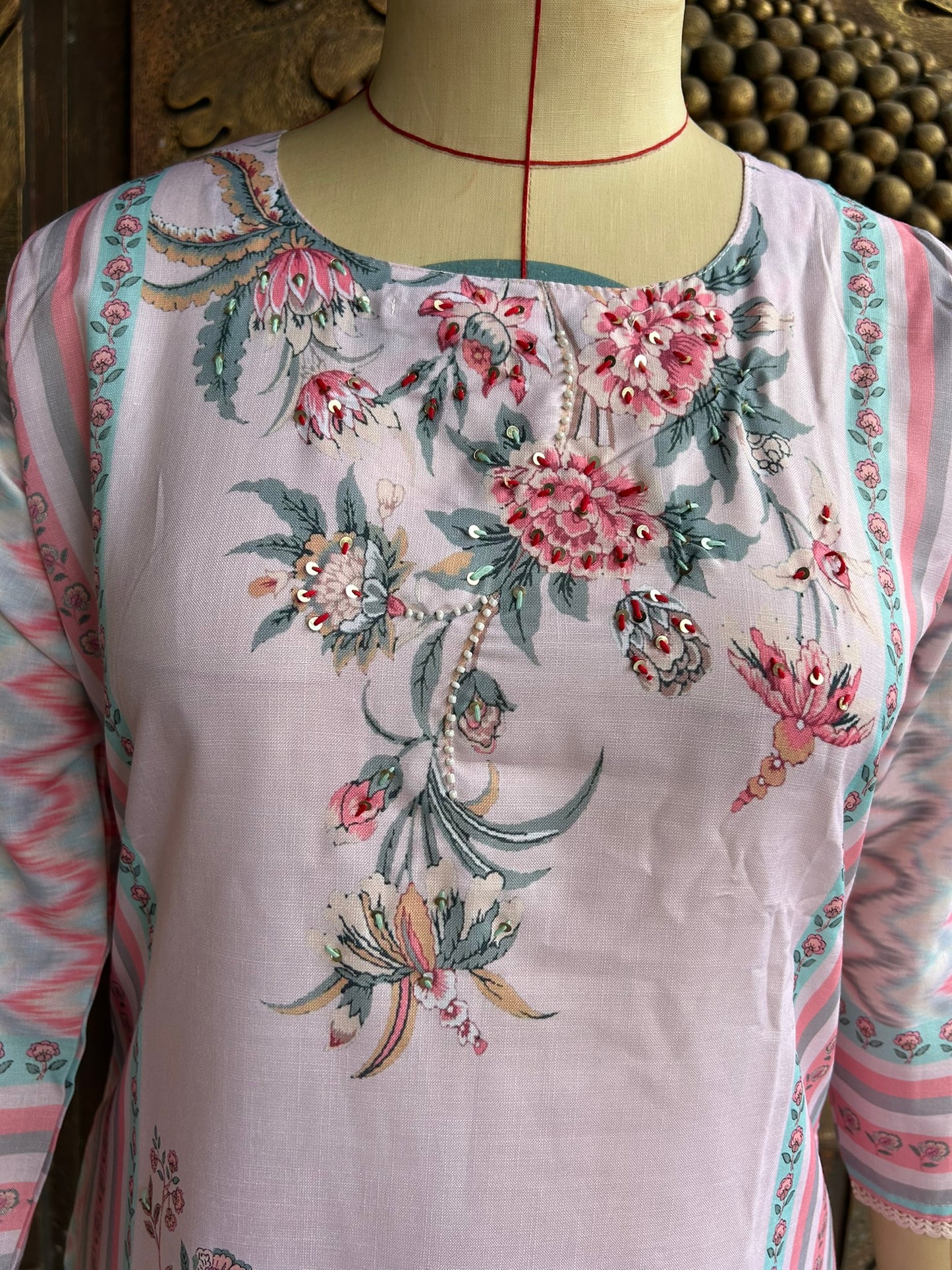 Rose Dew Kurtha Suit Set