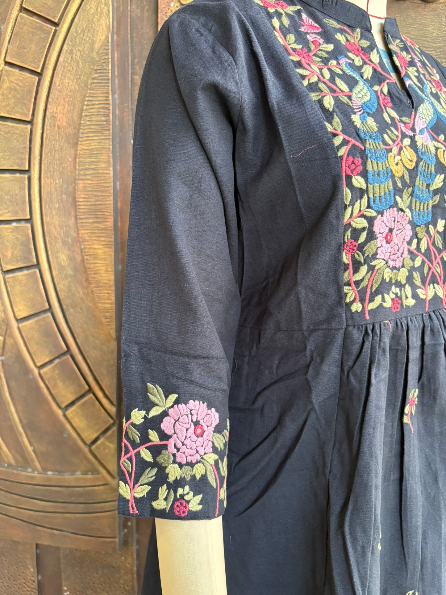 Black Bloom Coord Set